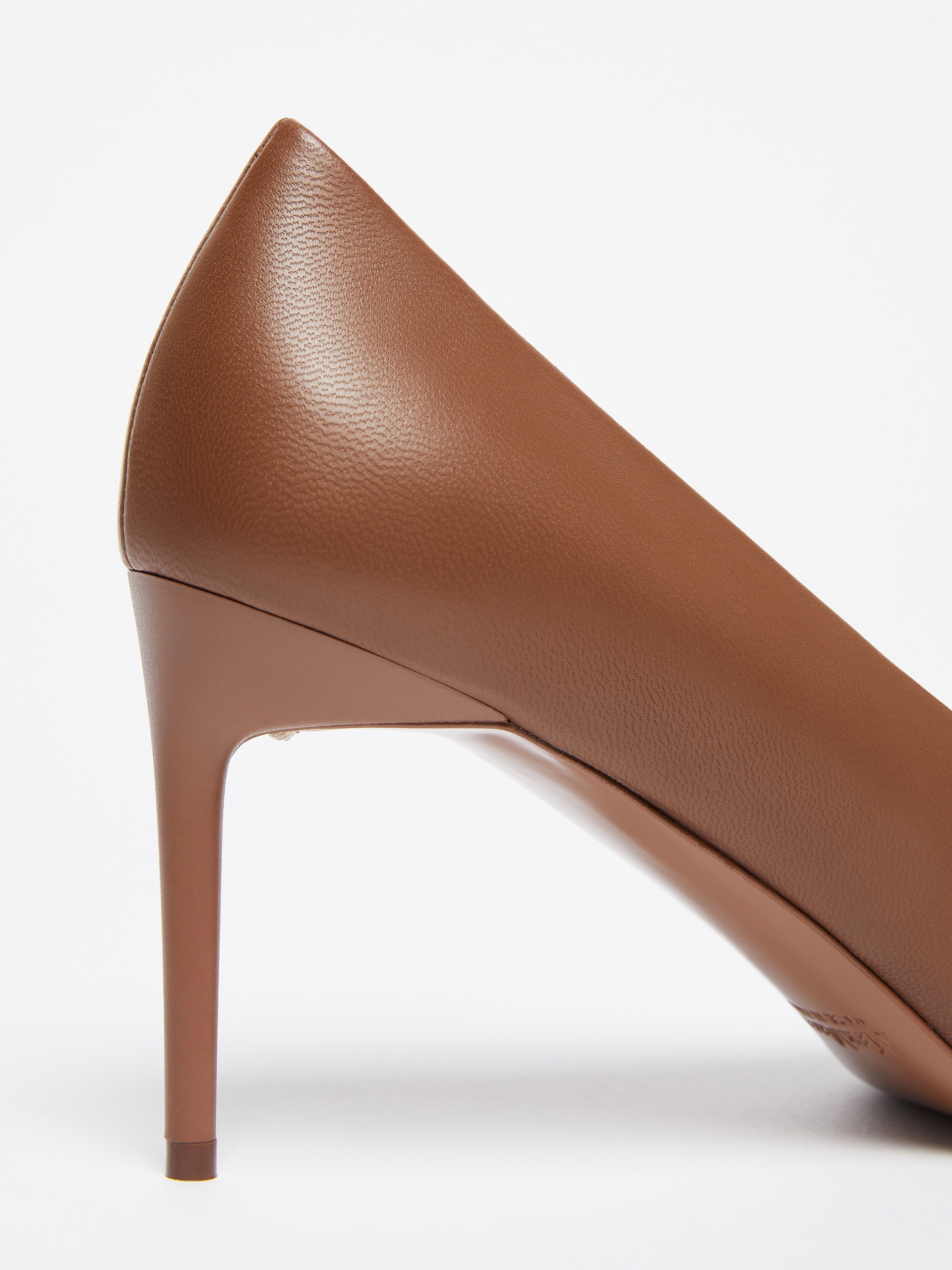 PHYLLIS Nappa leather court shoes - 5