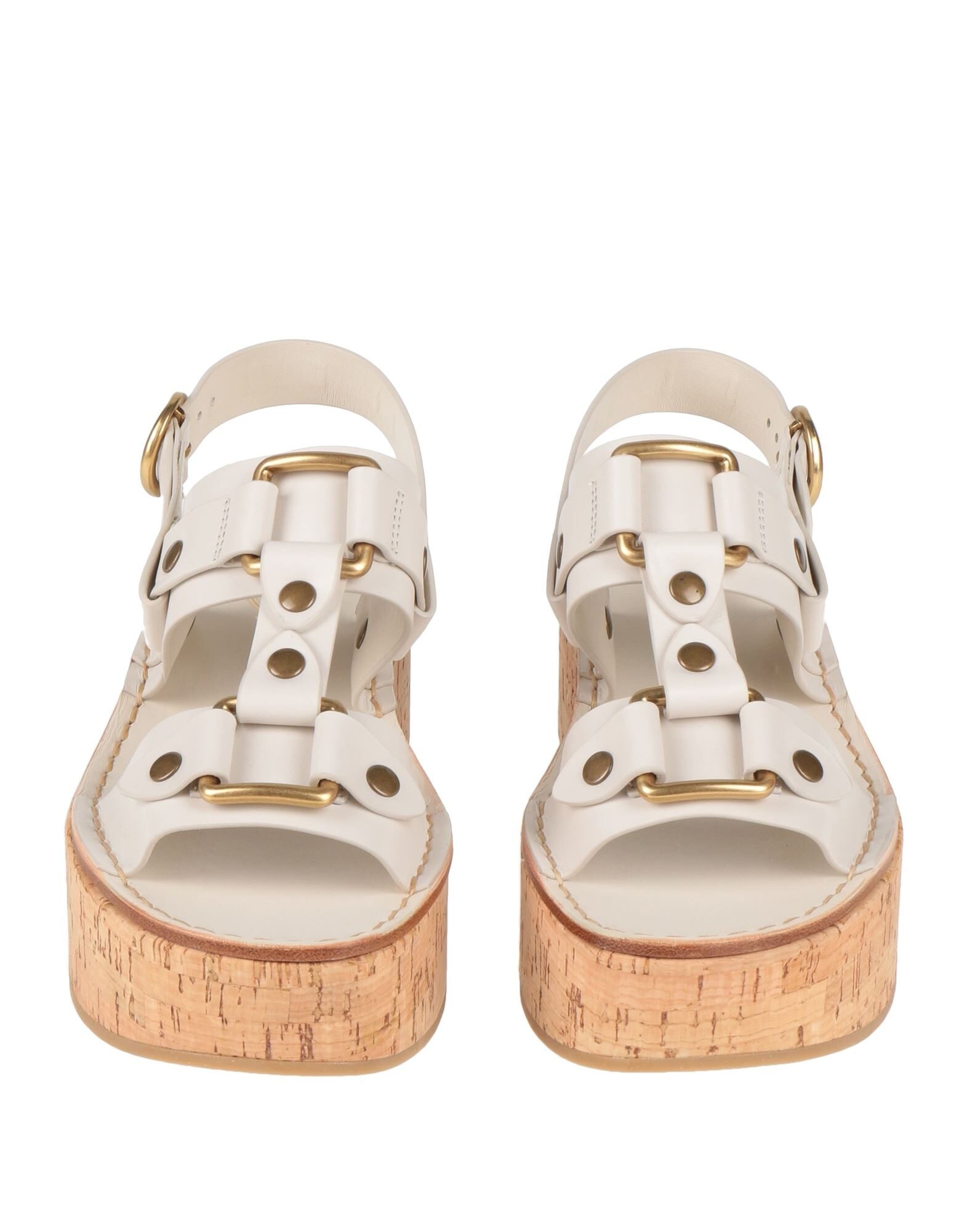 White Women's Mules And Clogs - 4