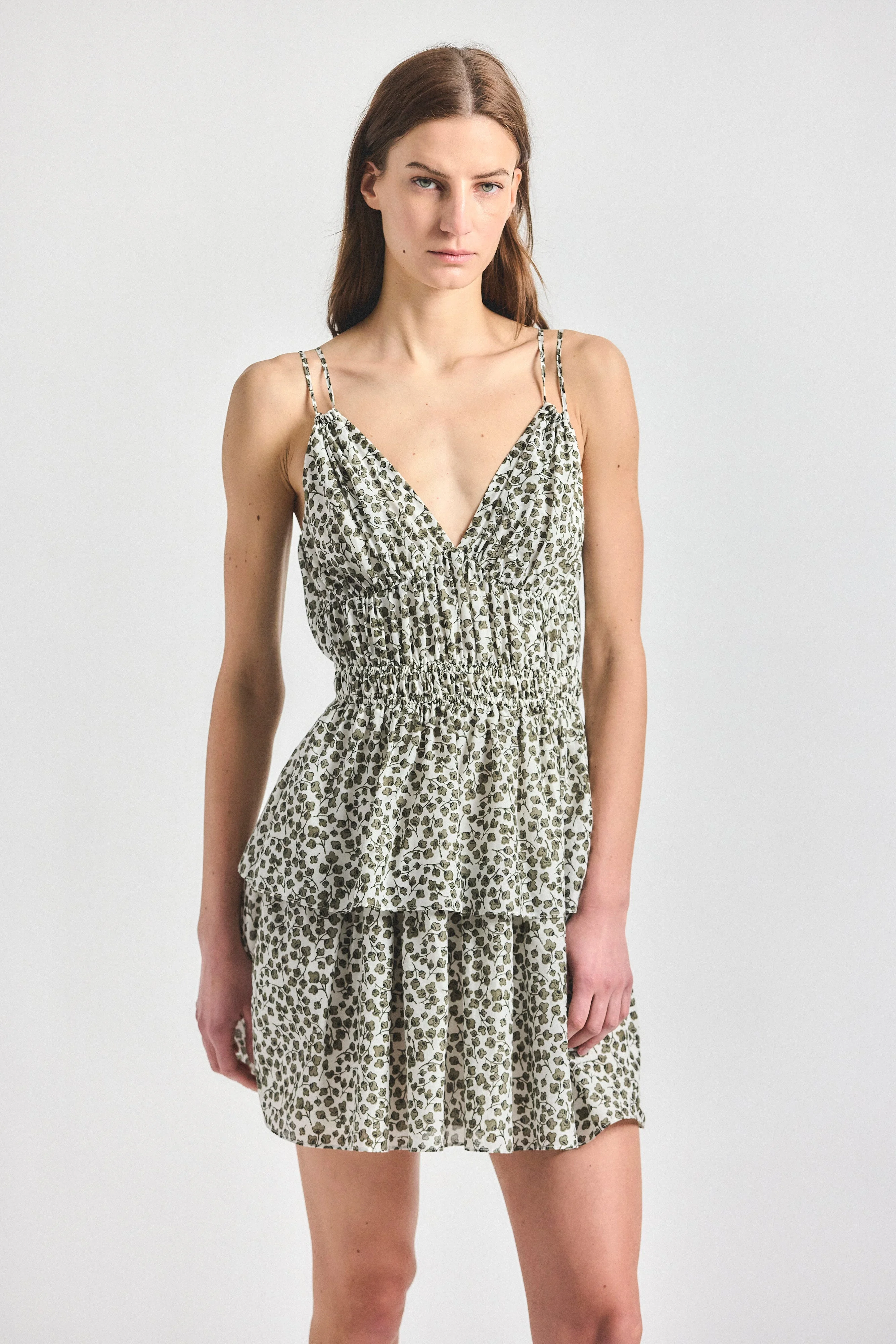 THEODORE LAYERED MINI DRESS - 1