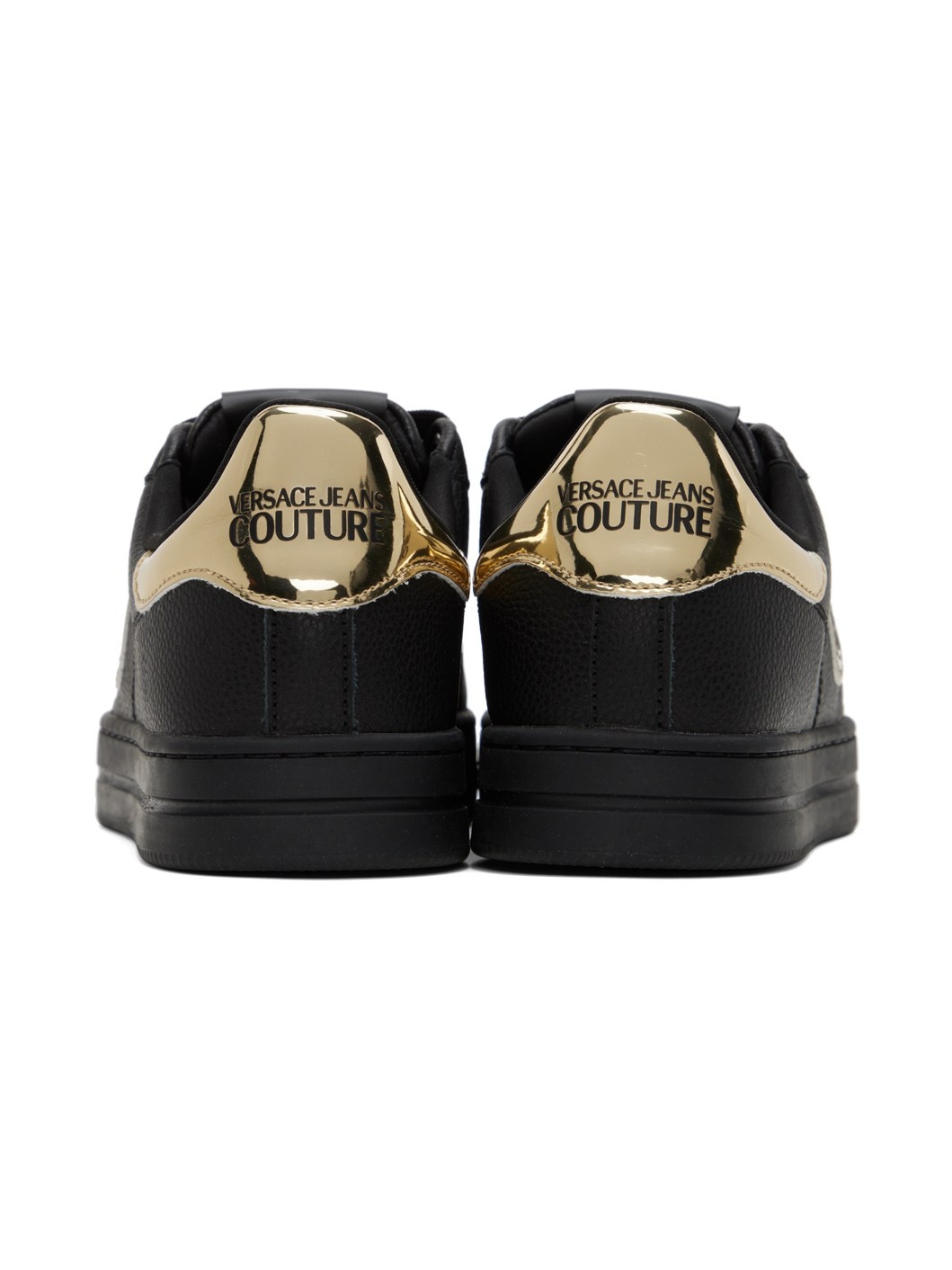 Black V-Emblem Court 88 Sneakers - 2