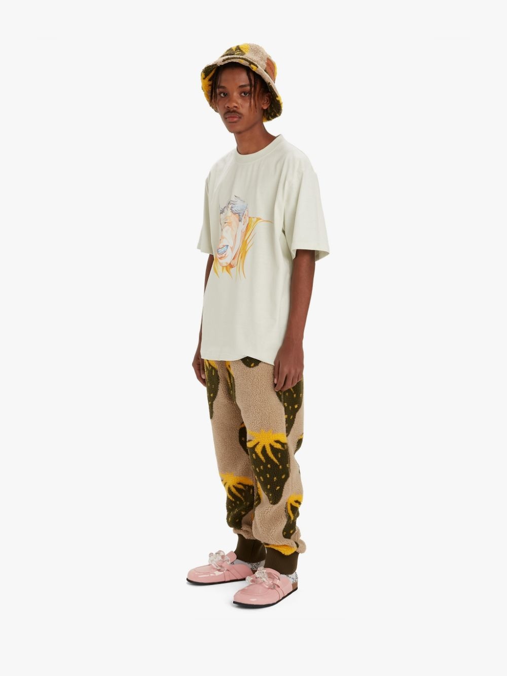 OVERSIZED PRINTED RUGBY FACE T-SHIRT - 3