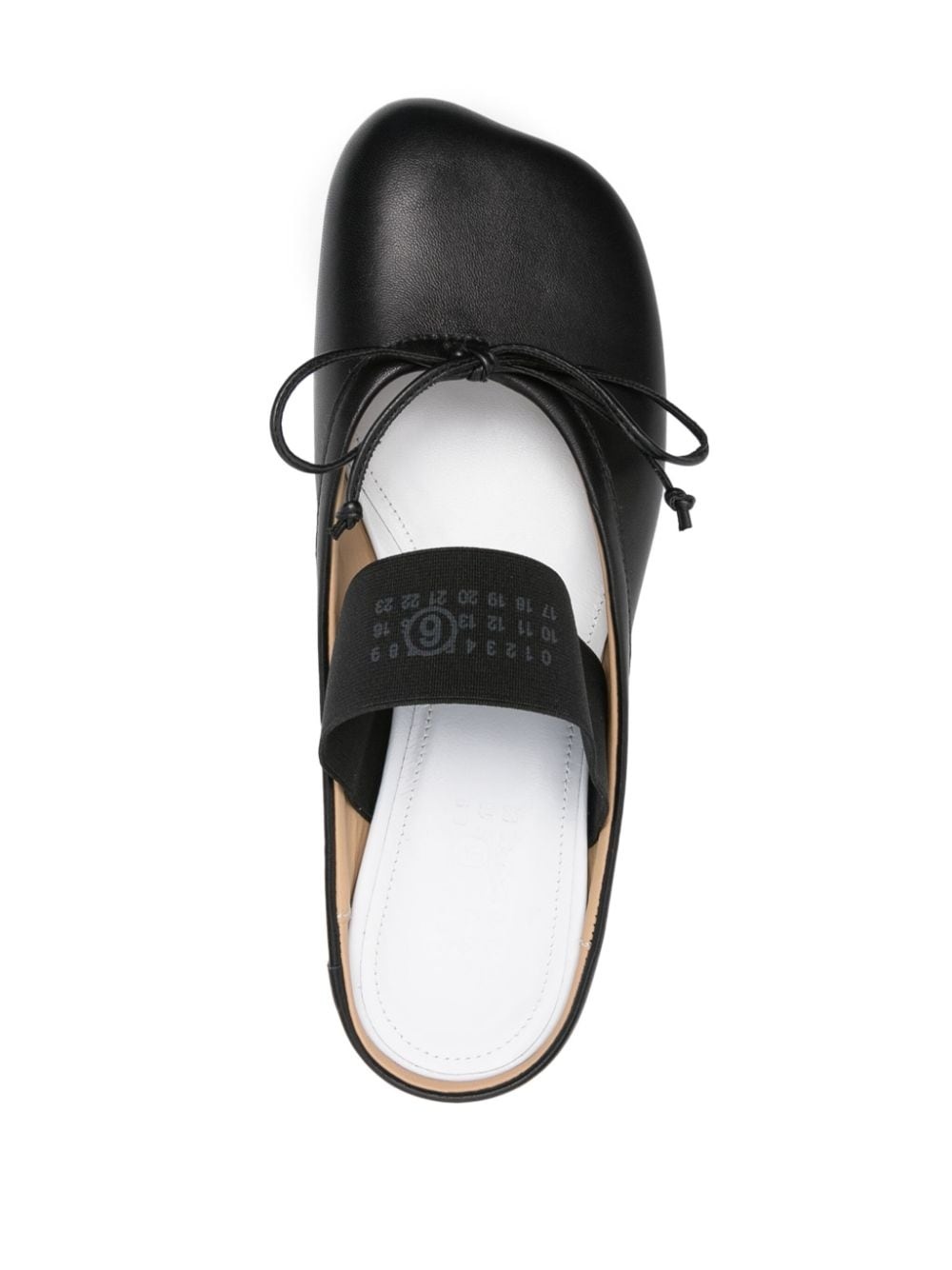Anatomic numbers-strap ballerina shoes - 4