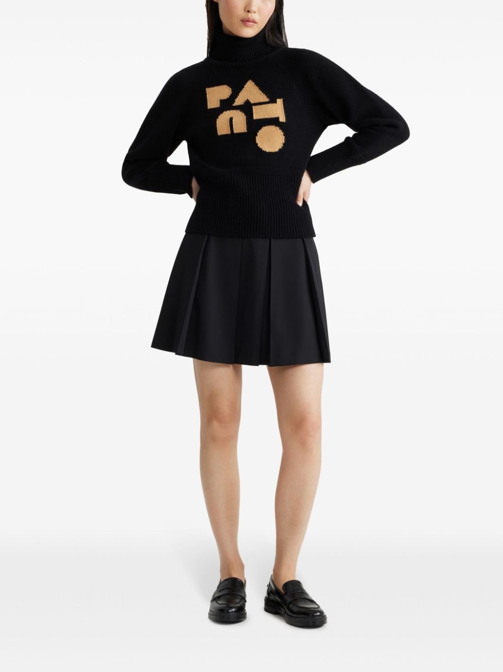 pleated mini skirt - 2