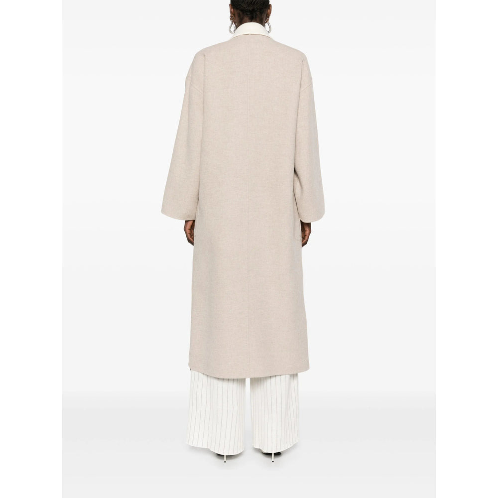 Max Mara Neutrals Coats - Oversized Coats Women - 5