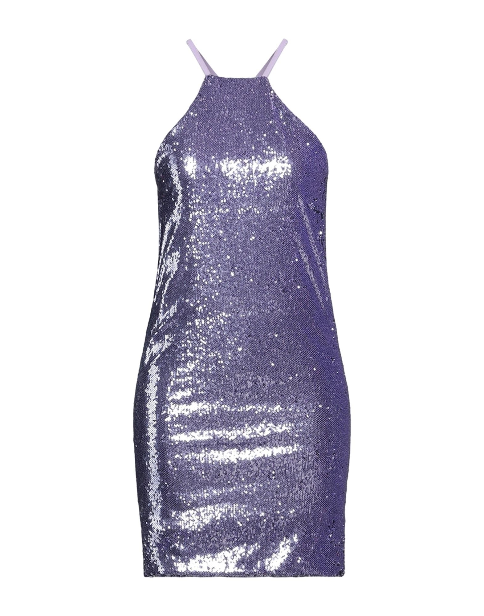 Light purple Women's Sequin Dress - 1