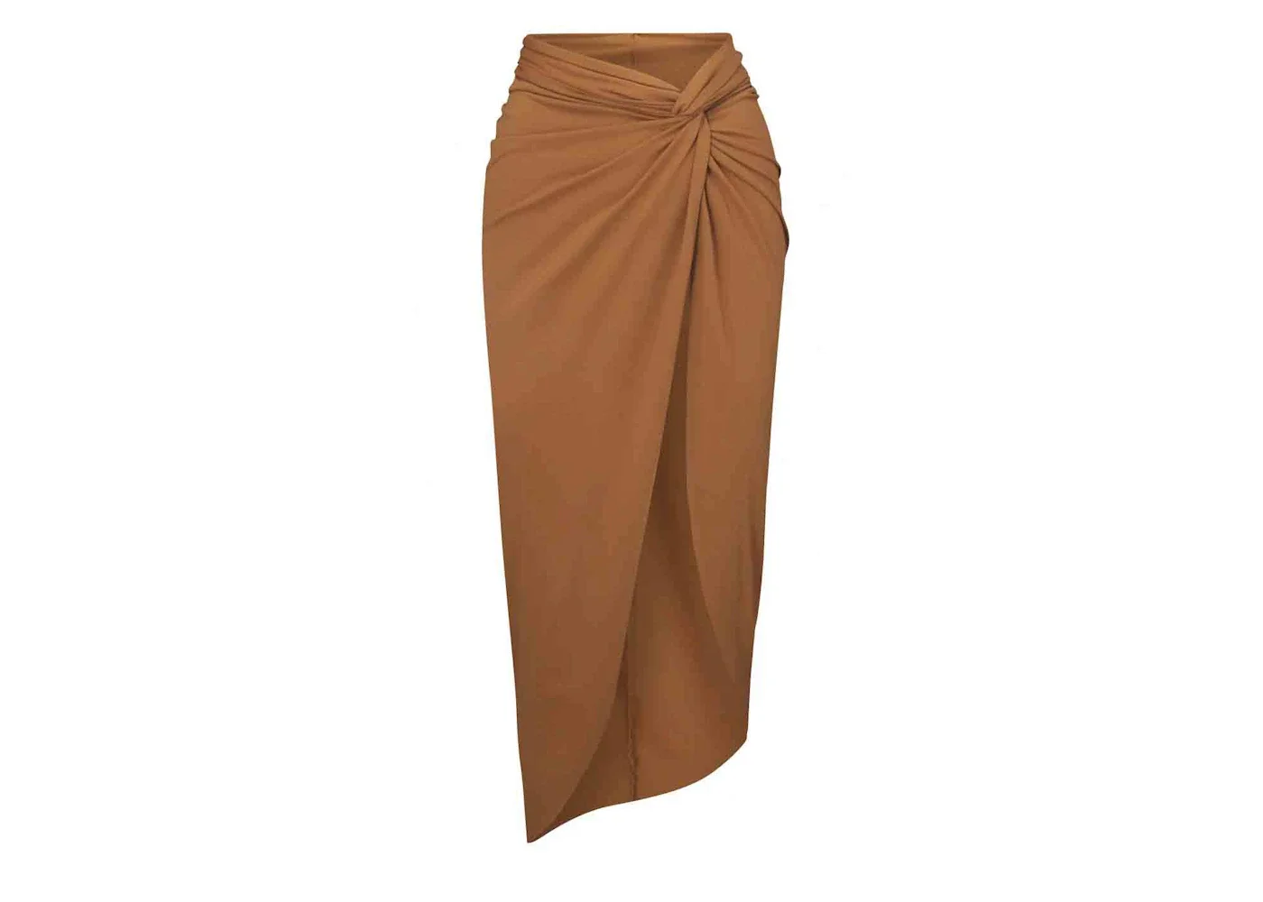 SKIMS Swim Sarong Skirt Almond - 1
