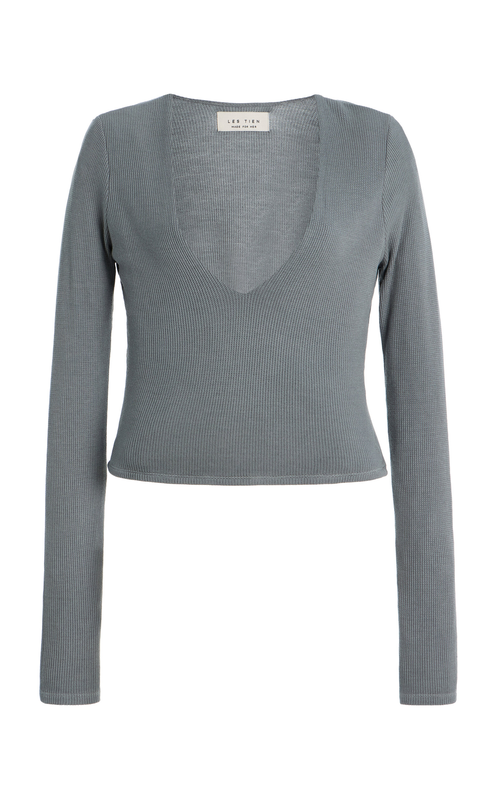 Dan Jersey Top grey - 1