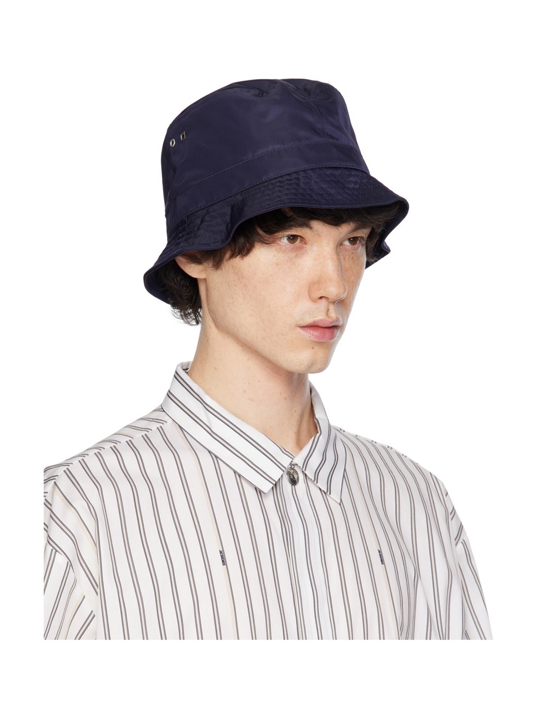 Navy 'Le bob Ovalie' Bucket Hat - 2