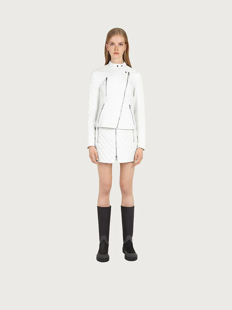 FERRAGAMO NAPPA BIKER JACKET outlook