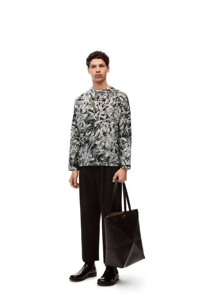 Loewe Relaxed fit long sleeve T-shirt in cotton outlook
