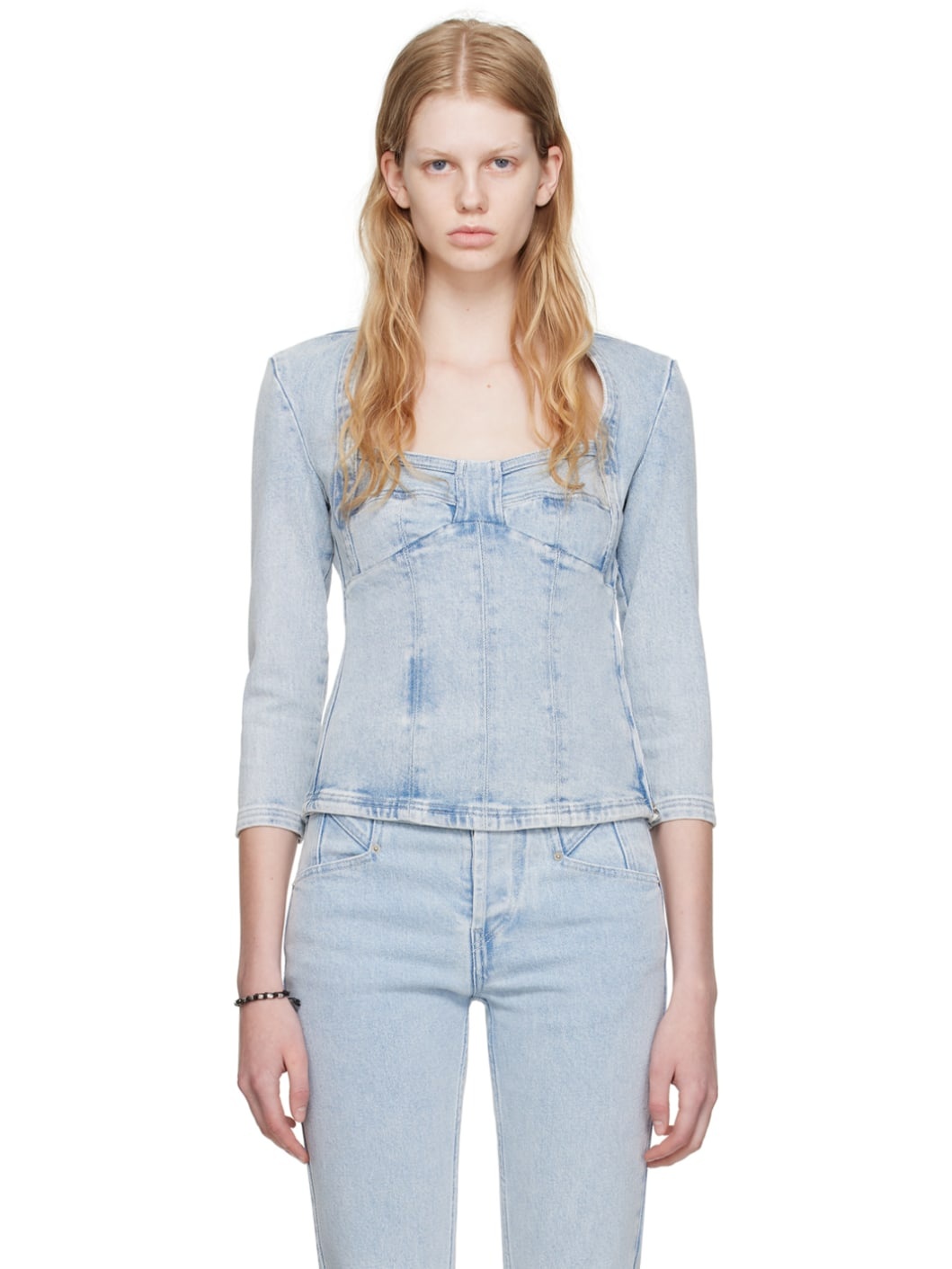 Blue Vanio Blouse - 1