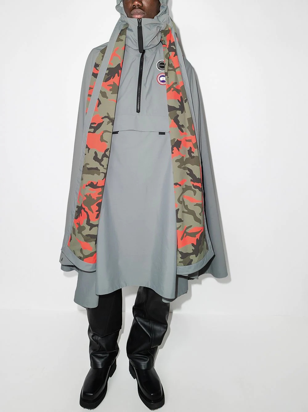 x Canada Goose Field camouflage panel cape - 2