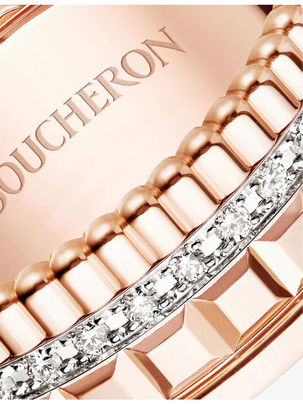 Quatre Radiant Edition rose-gold and 0.24ct diamond ring - 2