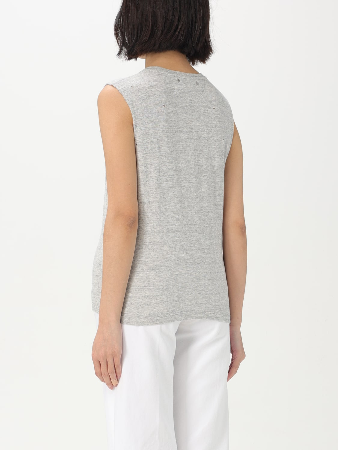 Golden Goose cotton top with logo - 2