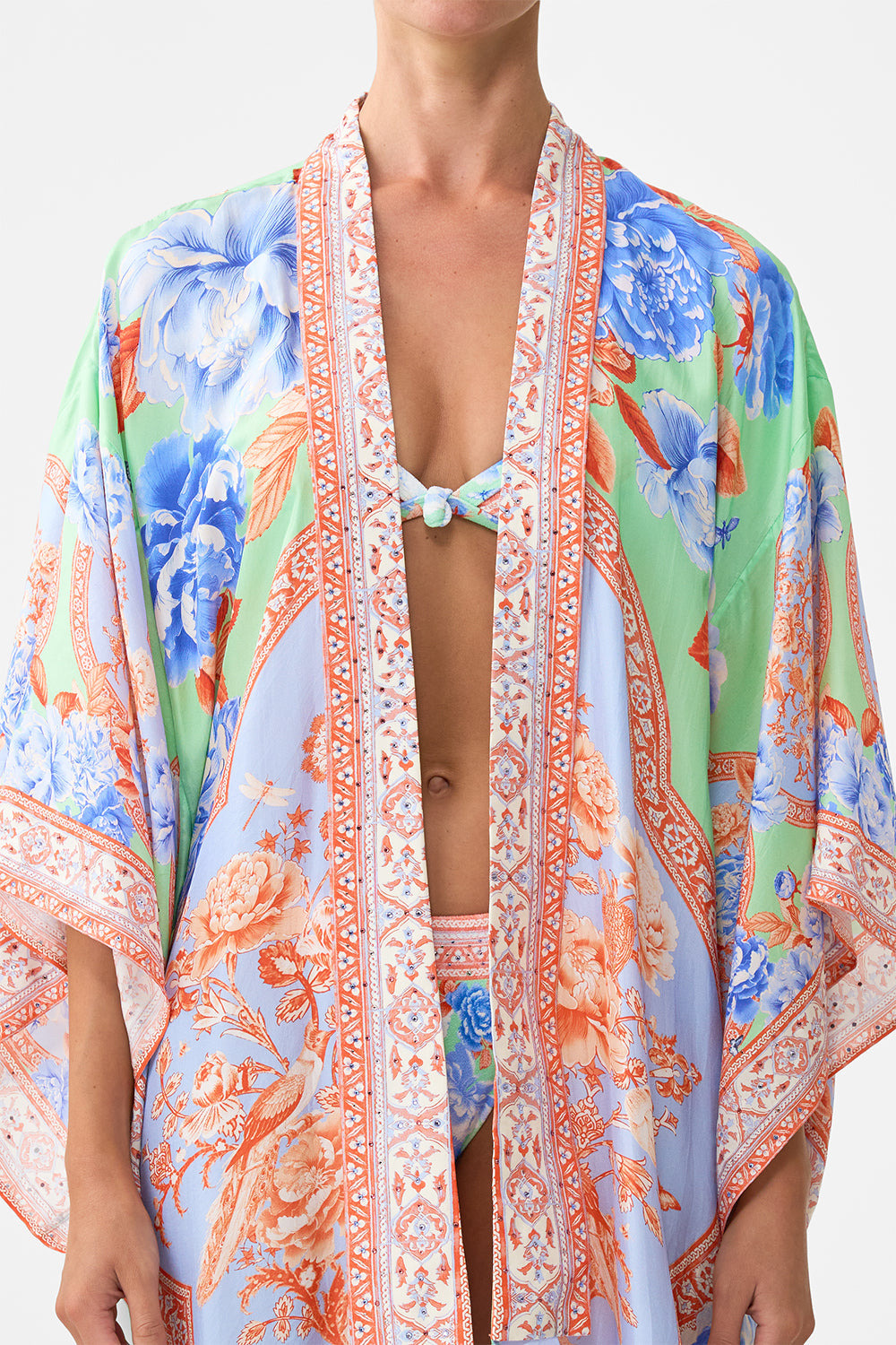 KIMONO LAYER WITH COLLAR - 6