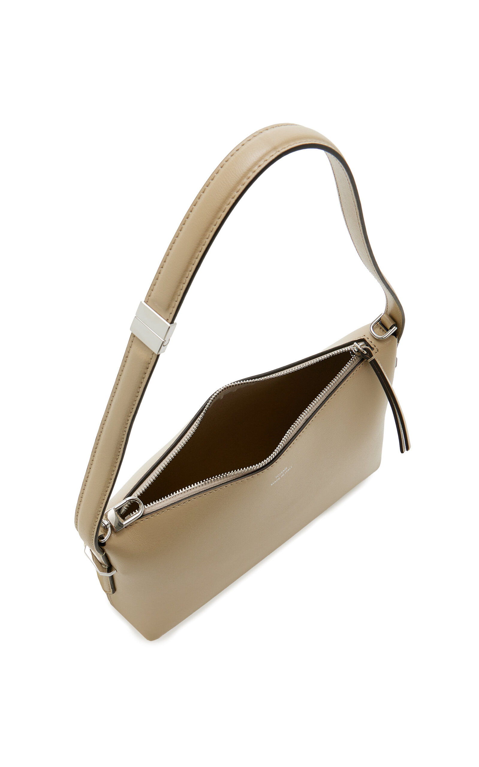 Scoop Leather Wristlet grey - 9