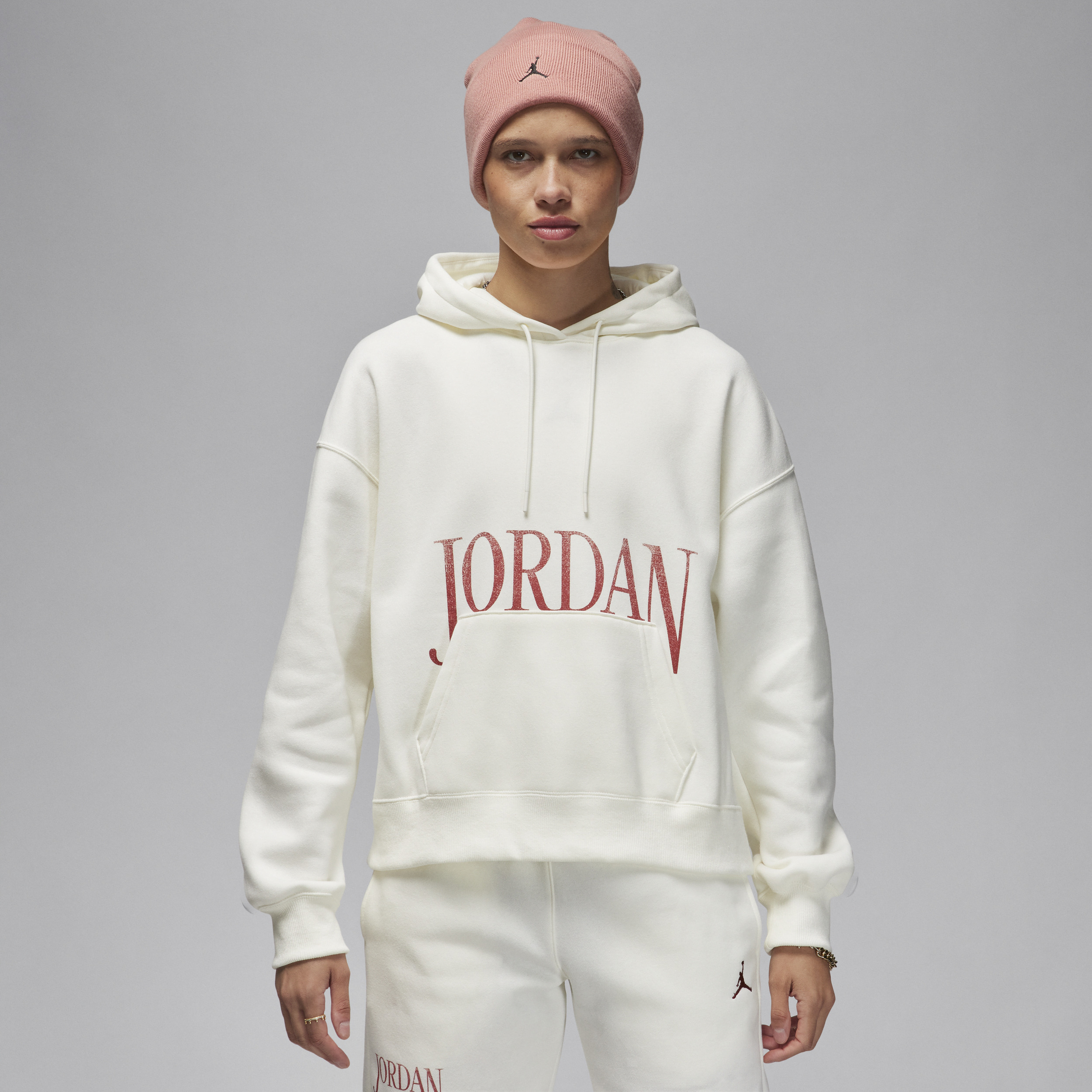 Women's Jordan Brooklyn Fleece Pullover Hoodie - 1