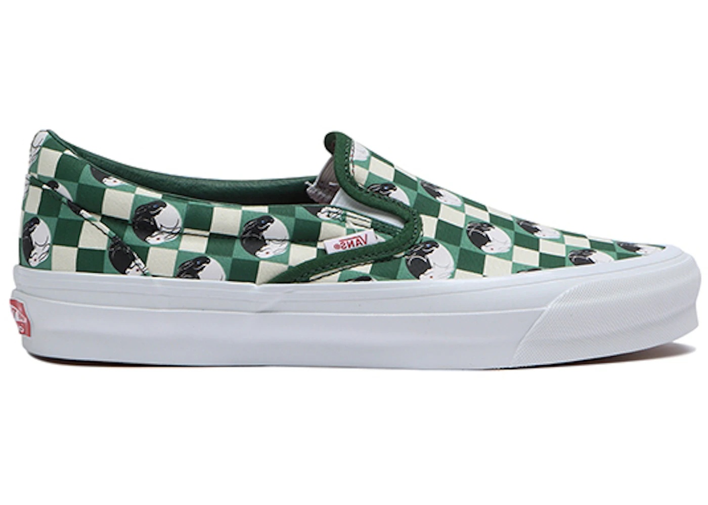 Vans OG Classic Slip-On LX Year of The Rabbit Green - 1