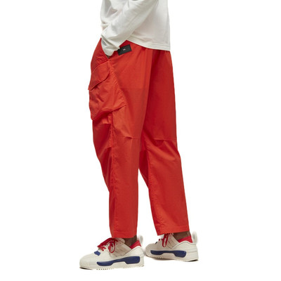 Y-3 Ripstop Tracksuit Bottoms in Red outlook