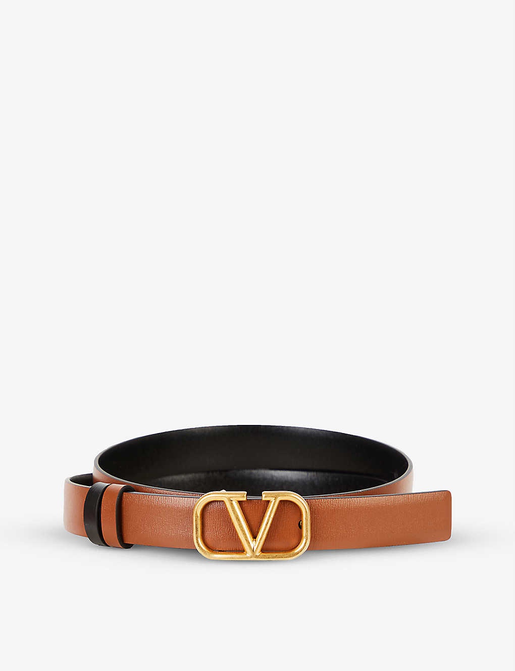 VLOGO reversible leather belt - 1