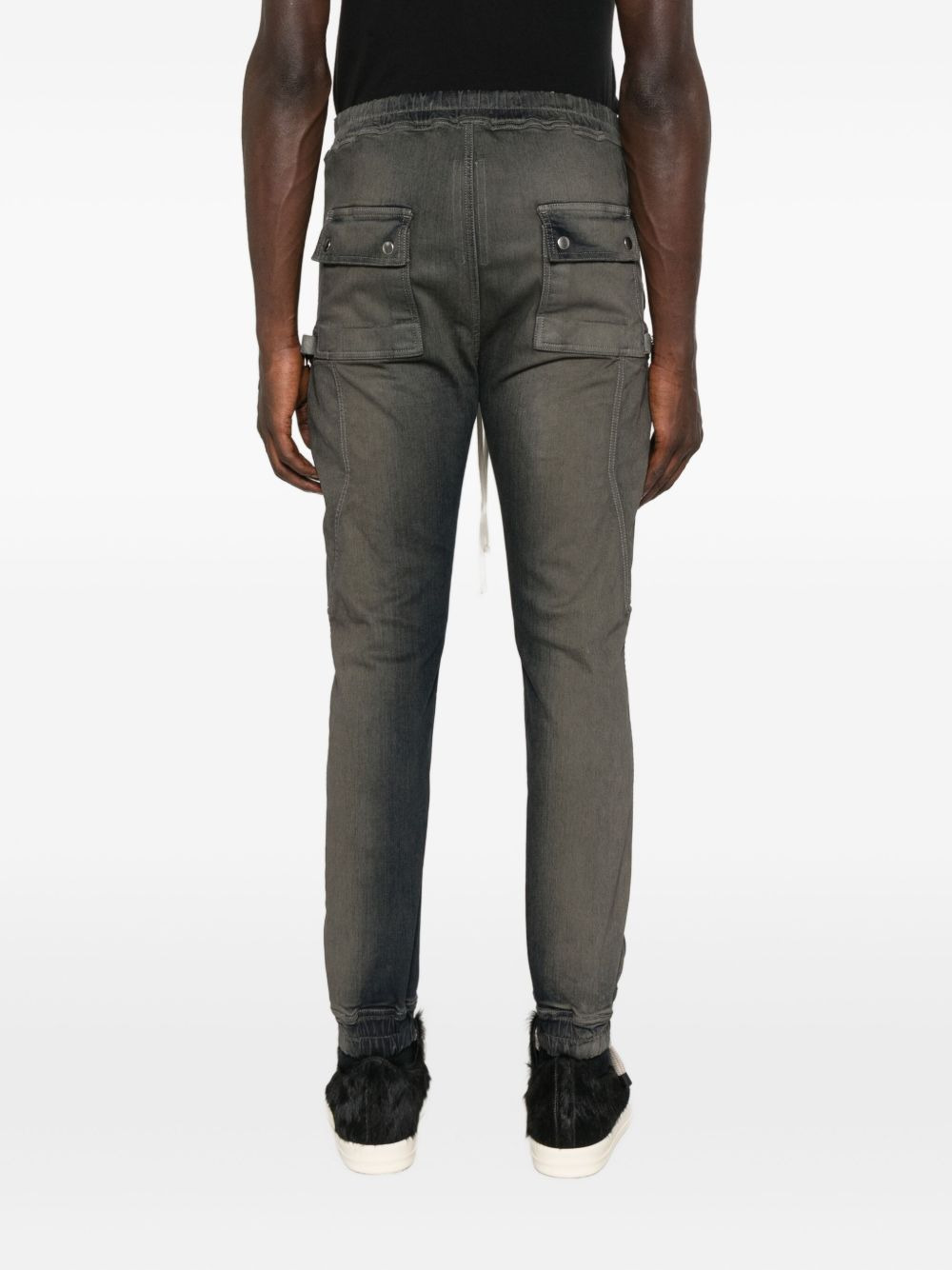 zip-detail trousers - 4