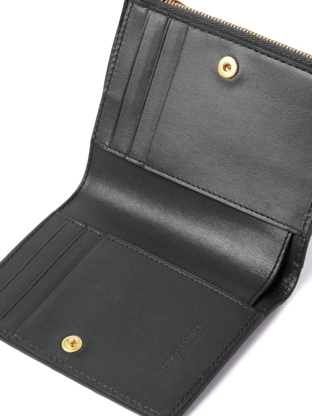 Bottega Veneta Women Portafoglio Bi-Fold Intrecciato Piccolo - 5