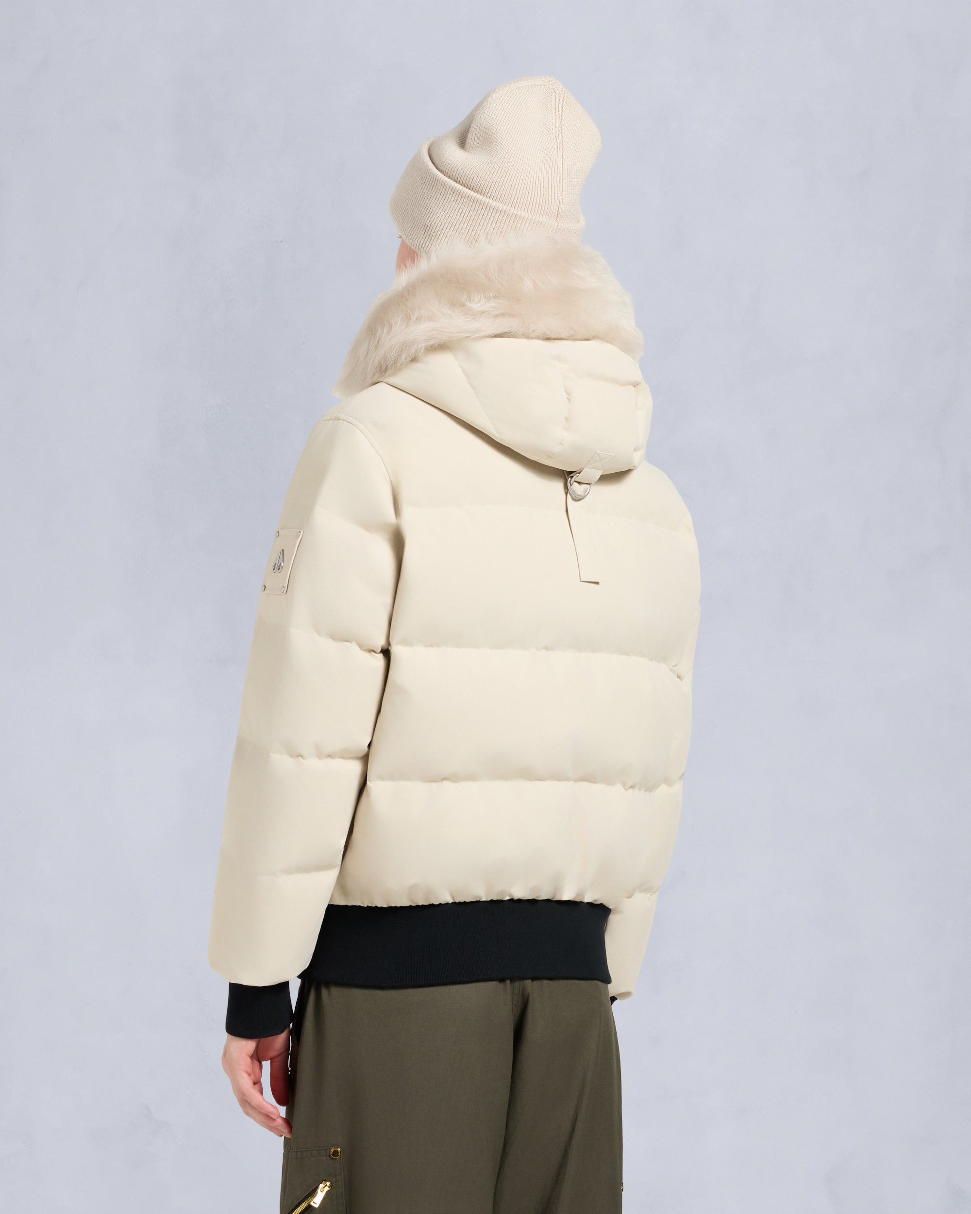 CLOUD SHEARLING BOMBER JACKET - 7