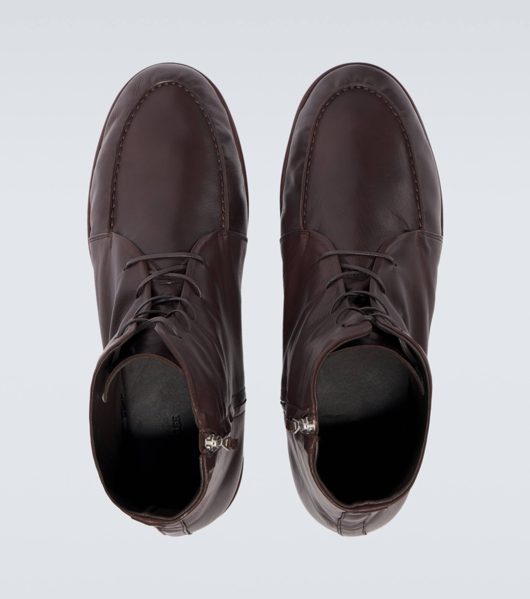 Leather ankle boots - 4