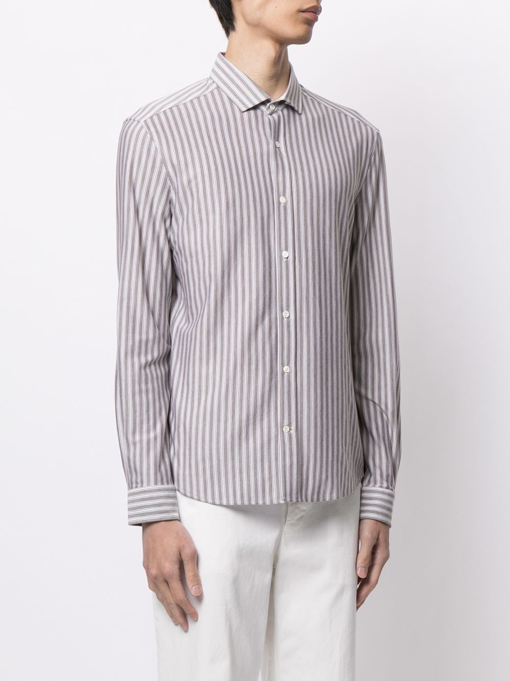 striped cotton shirt - 3