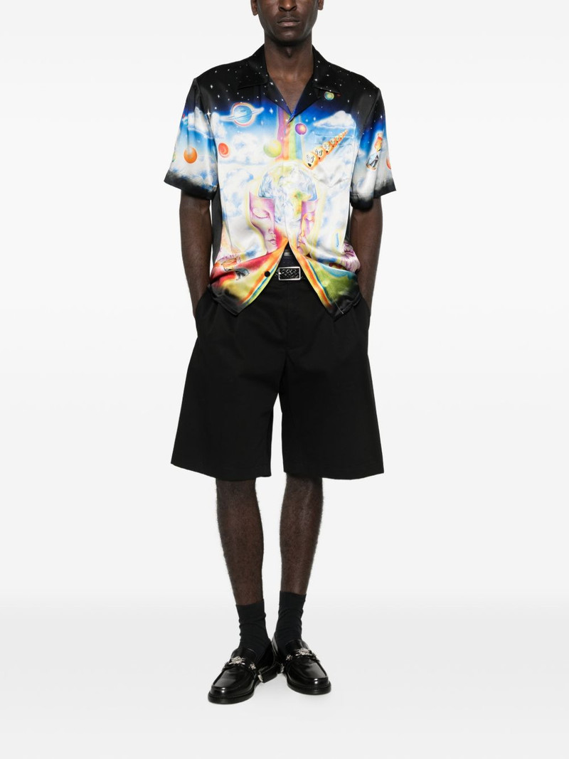 CASABLANCA galaxy-pint short-sleeve shirt outlook