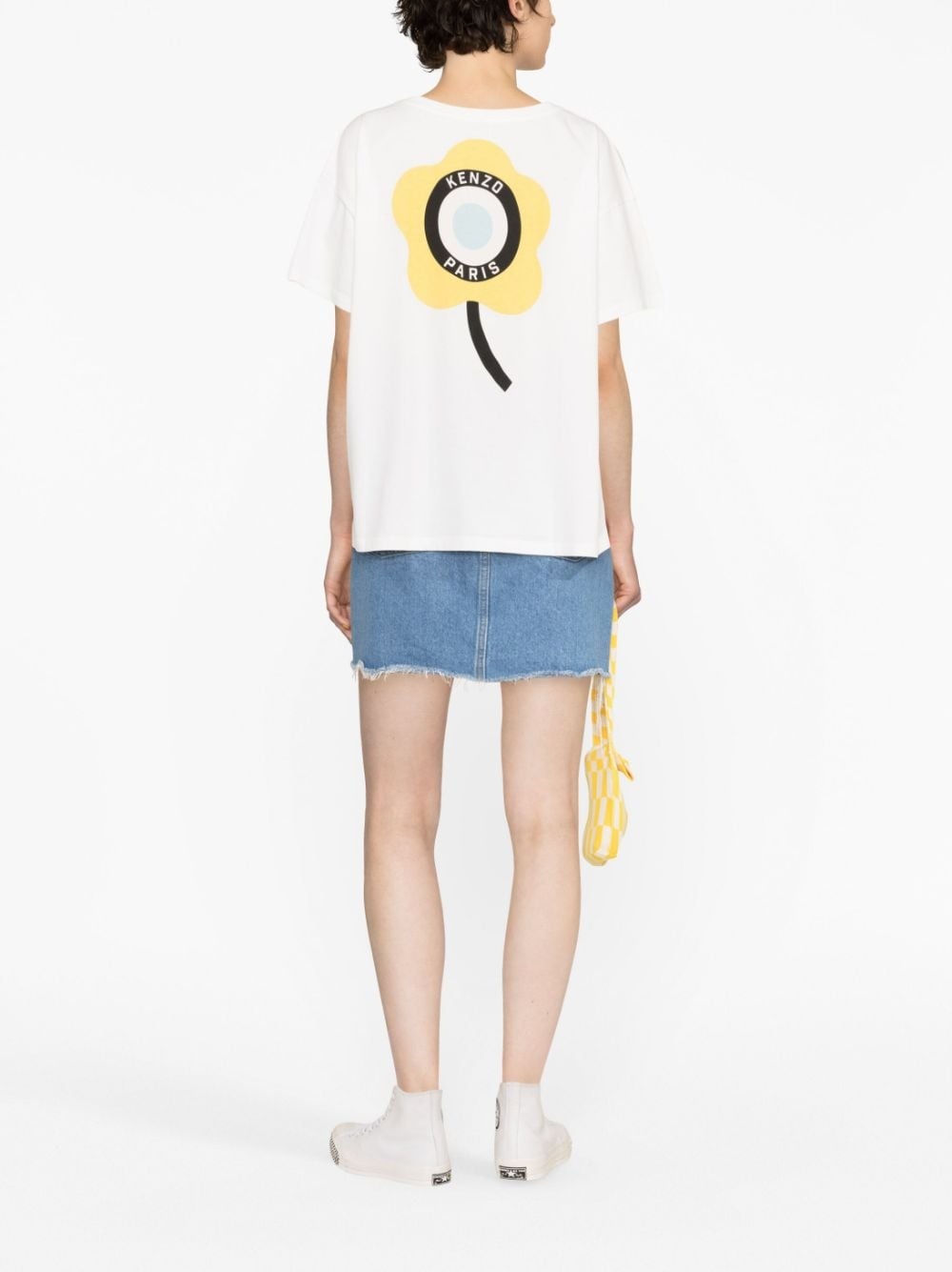 logo-print cotton T-shirt - 2