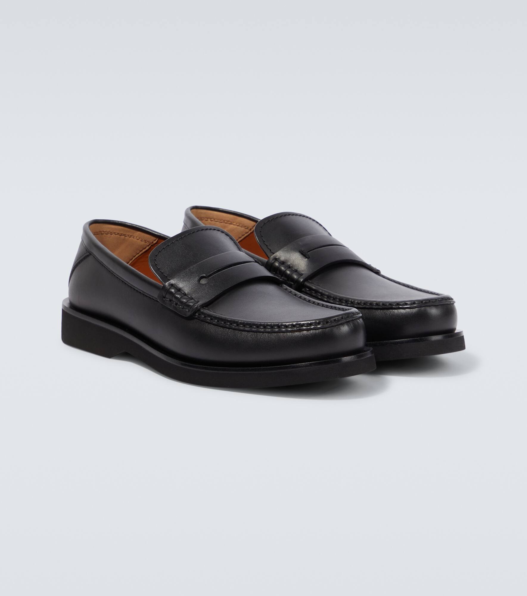 X-Lite leather loafers - 5