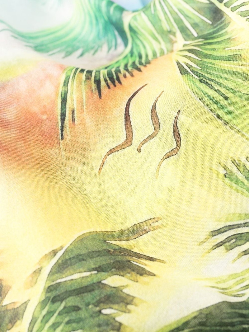 Hawaii pleated maxi dress 6