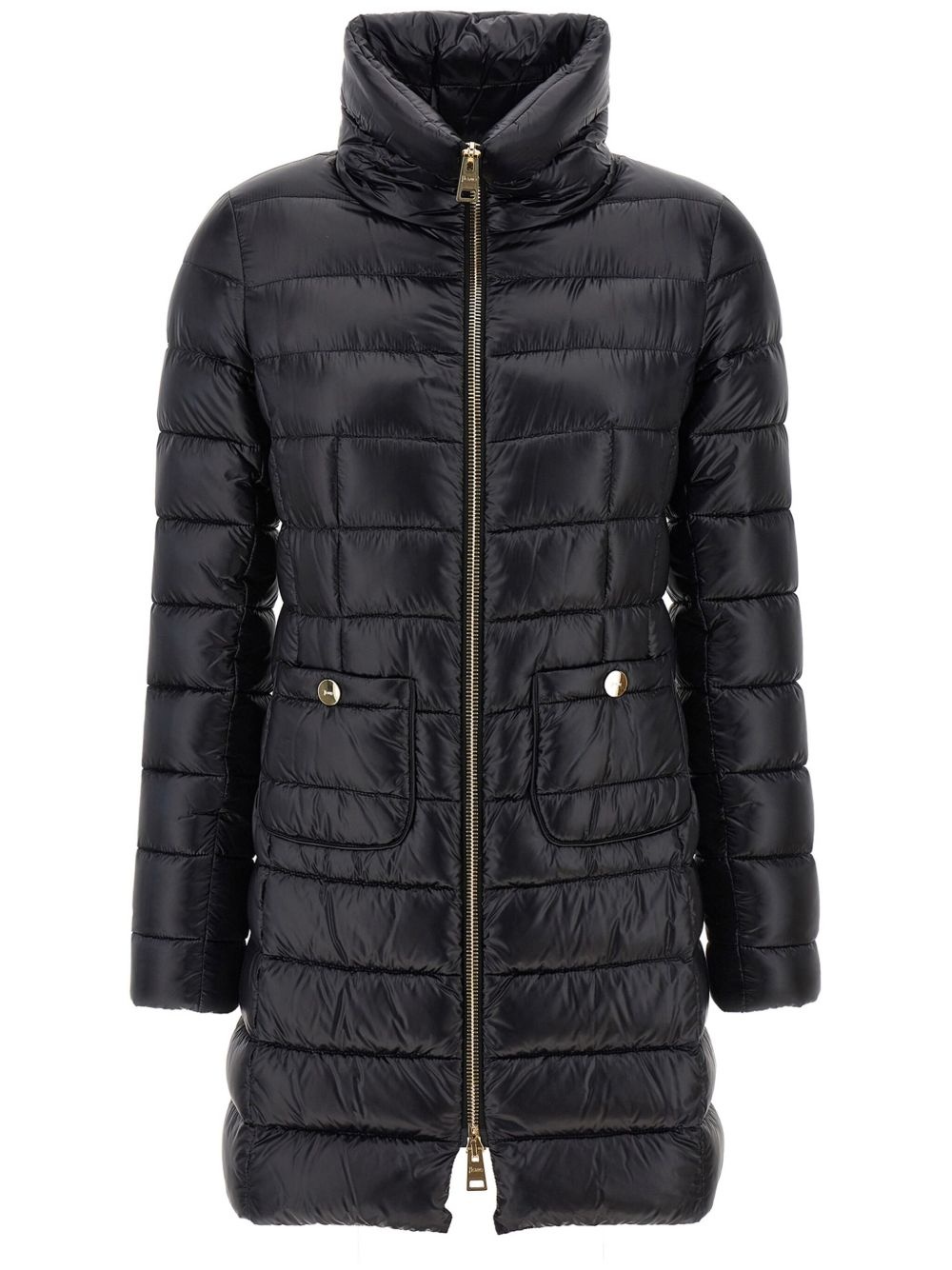 mid-length puffer jacket - 1