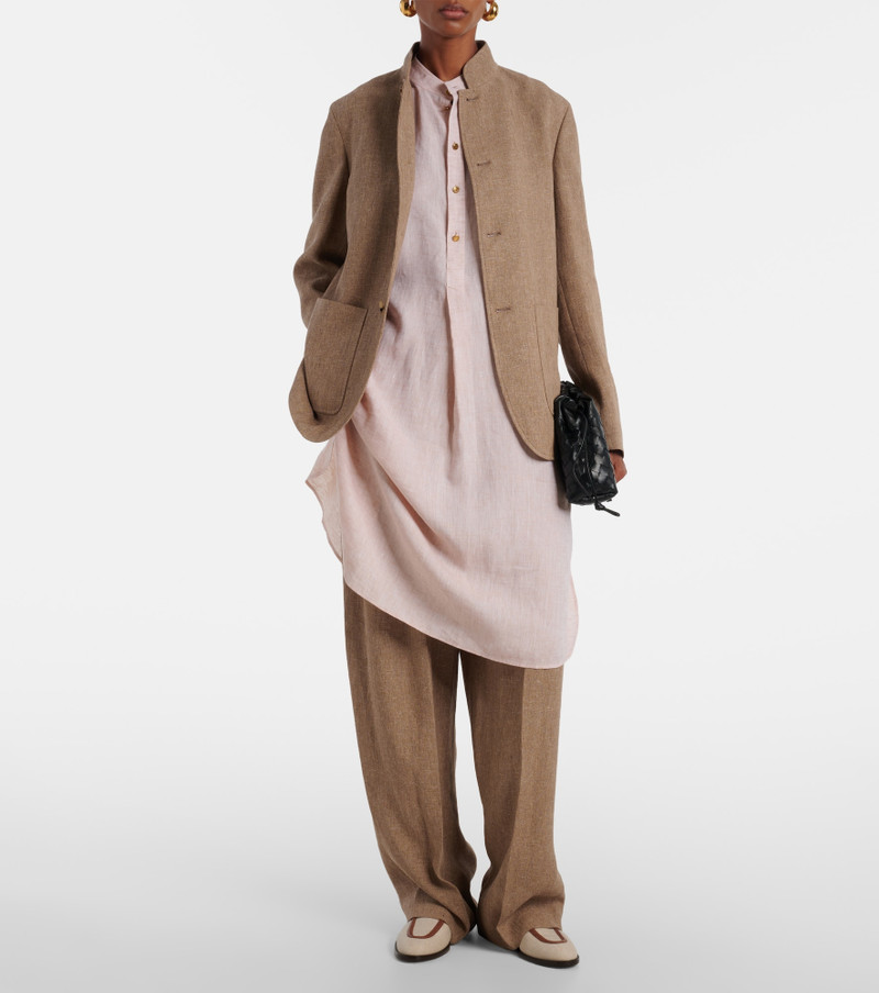 Loro Piana Catlin linen tunic outlook