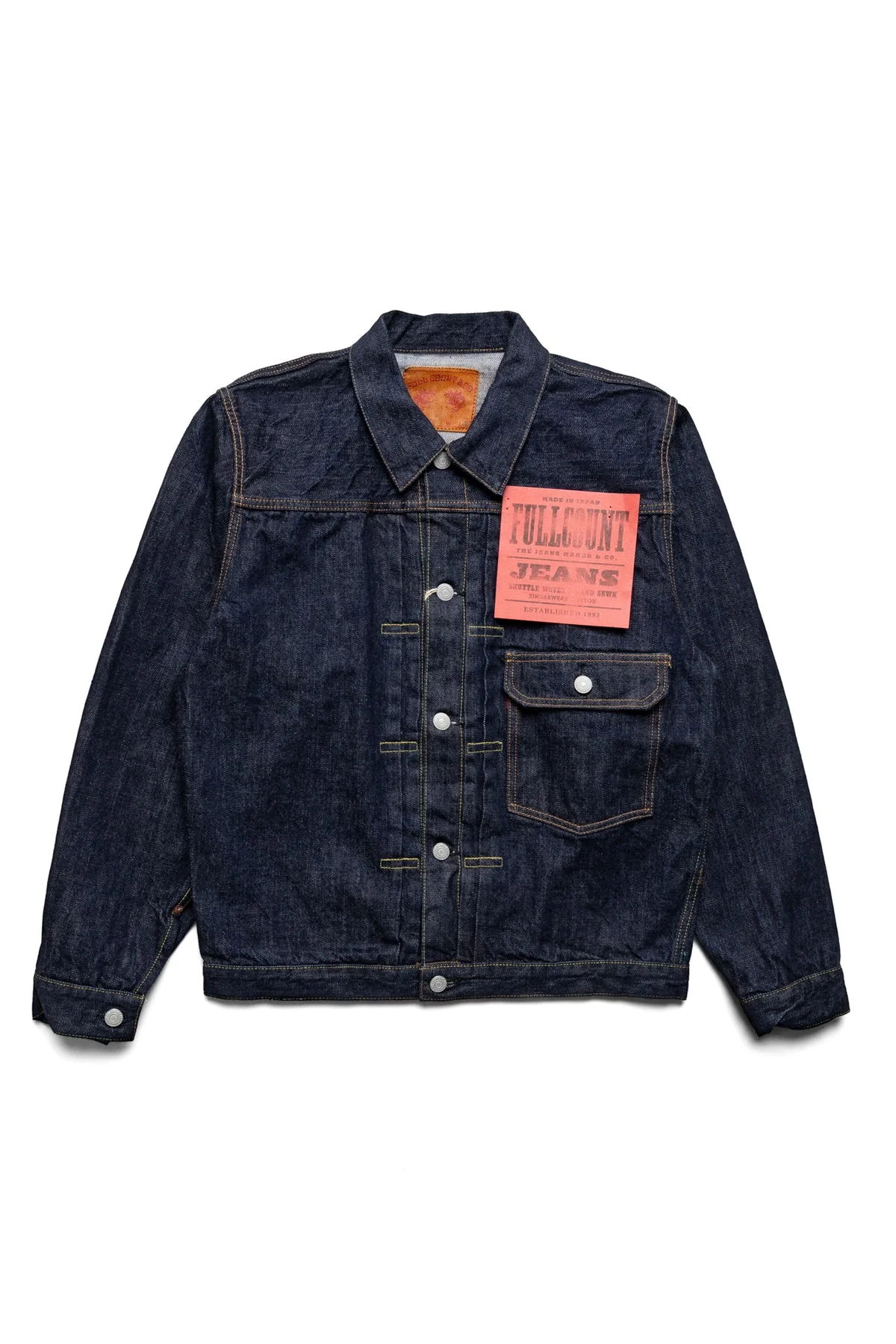 2107W 13.7oz Type 1 Denim Jacket - Indigo - 1
