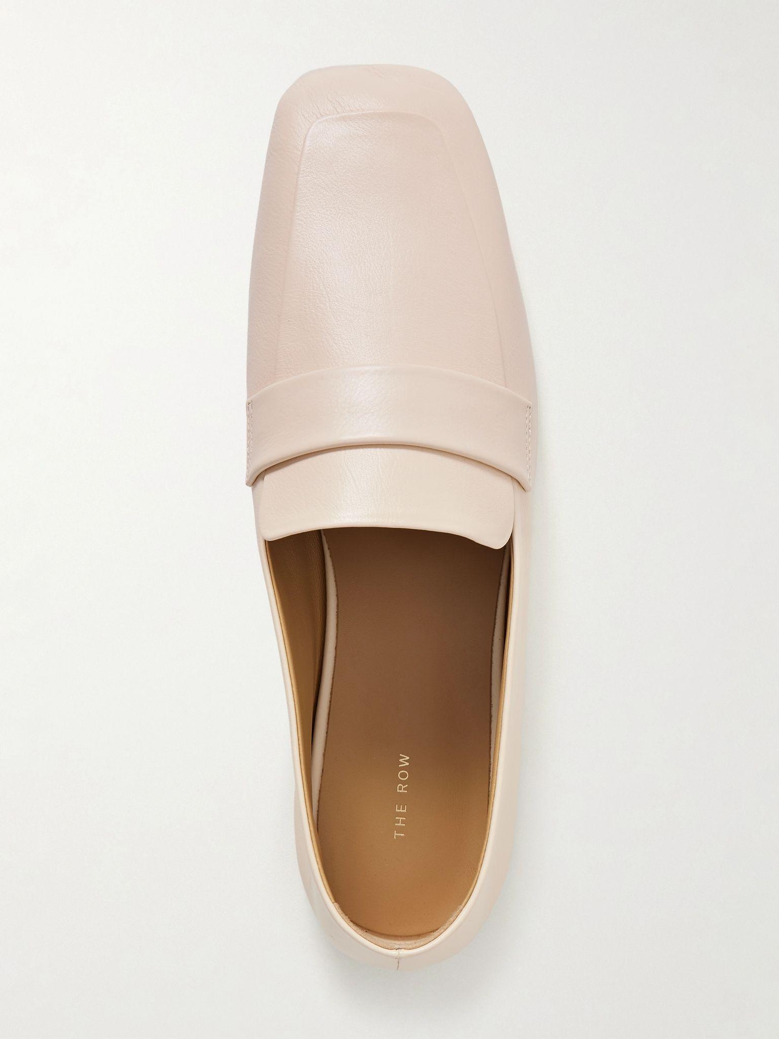 Leather loafers Cream - 5
