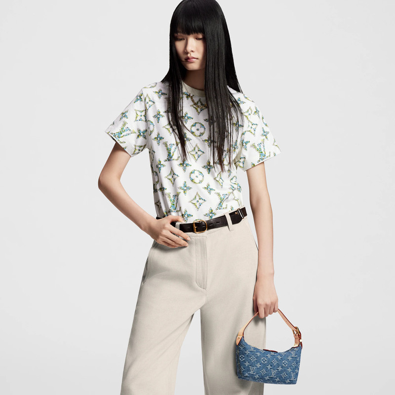 Floral Monogram T-Shirt 4