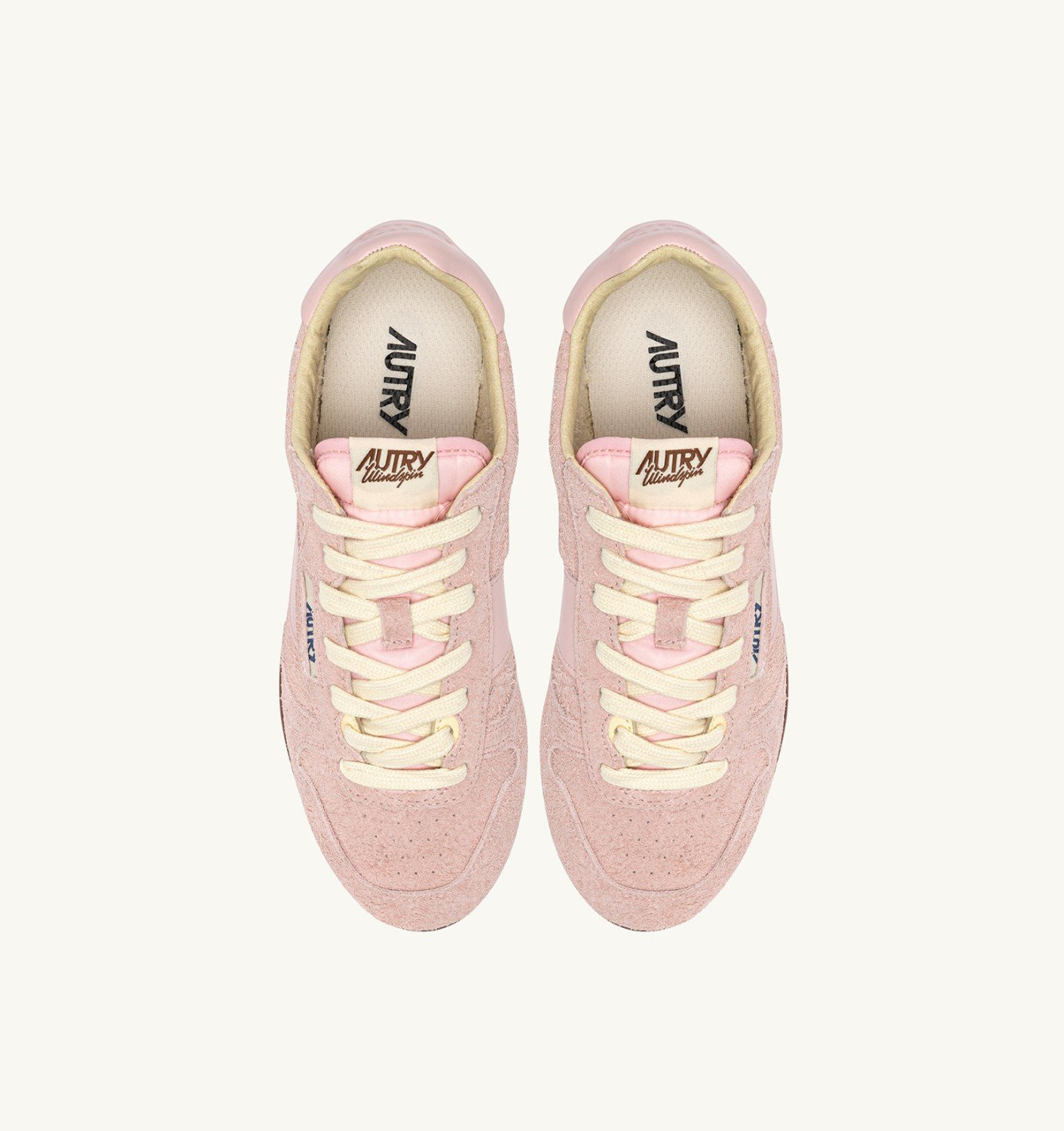 WINDSPIN SNEAKERS IN ROSEMARY SUEDE AND LEATHER - 5