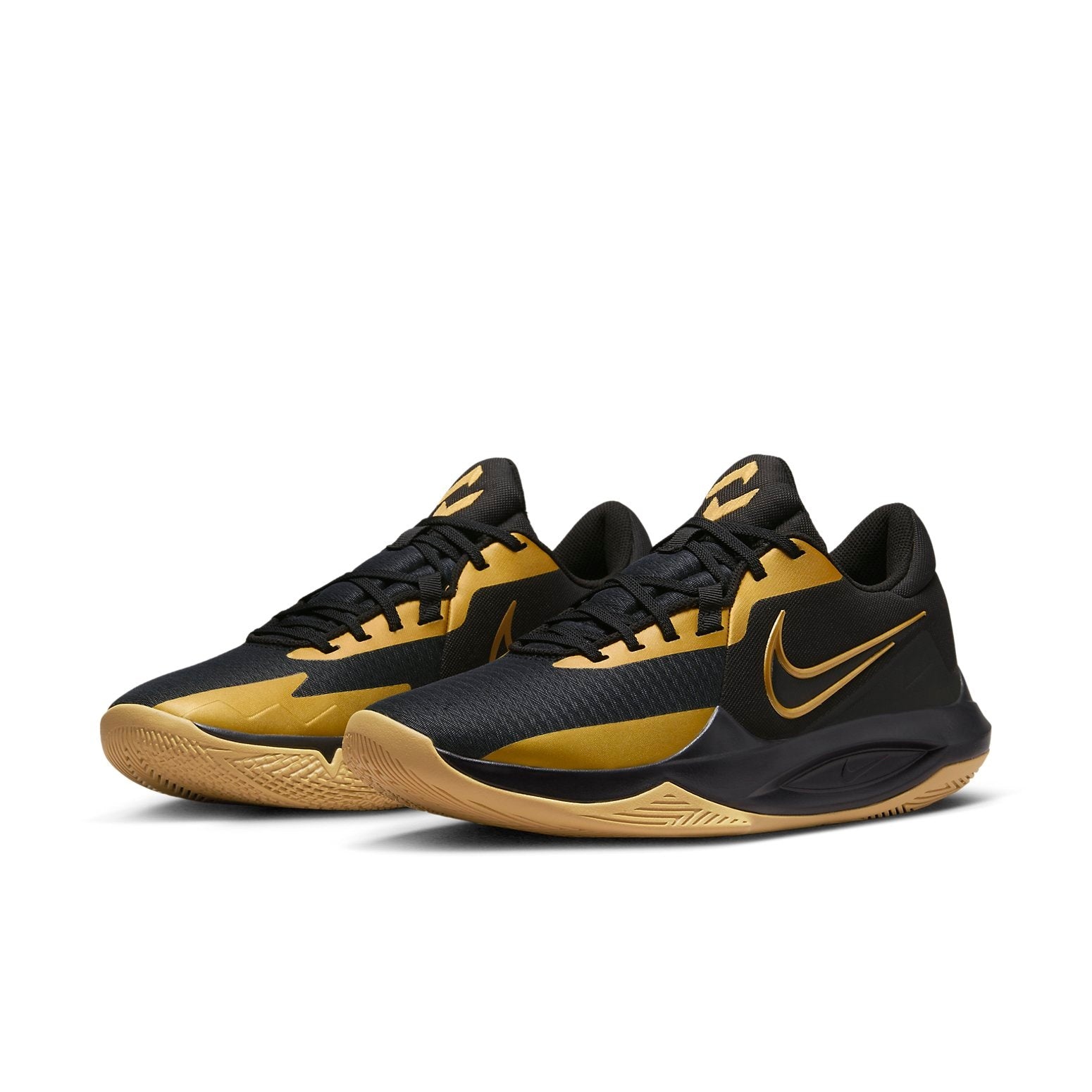 Nike Precision 6 'Black Metallic Gold' DD9535-005 - 3