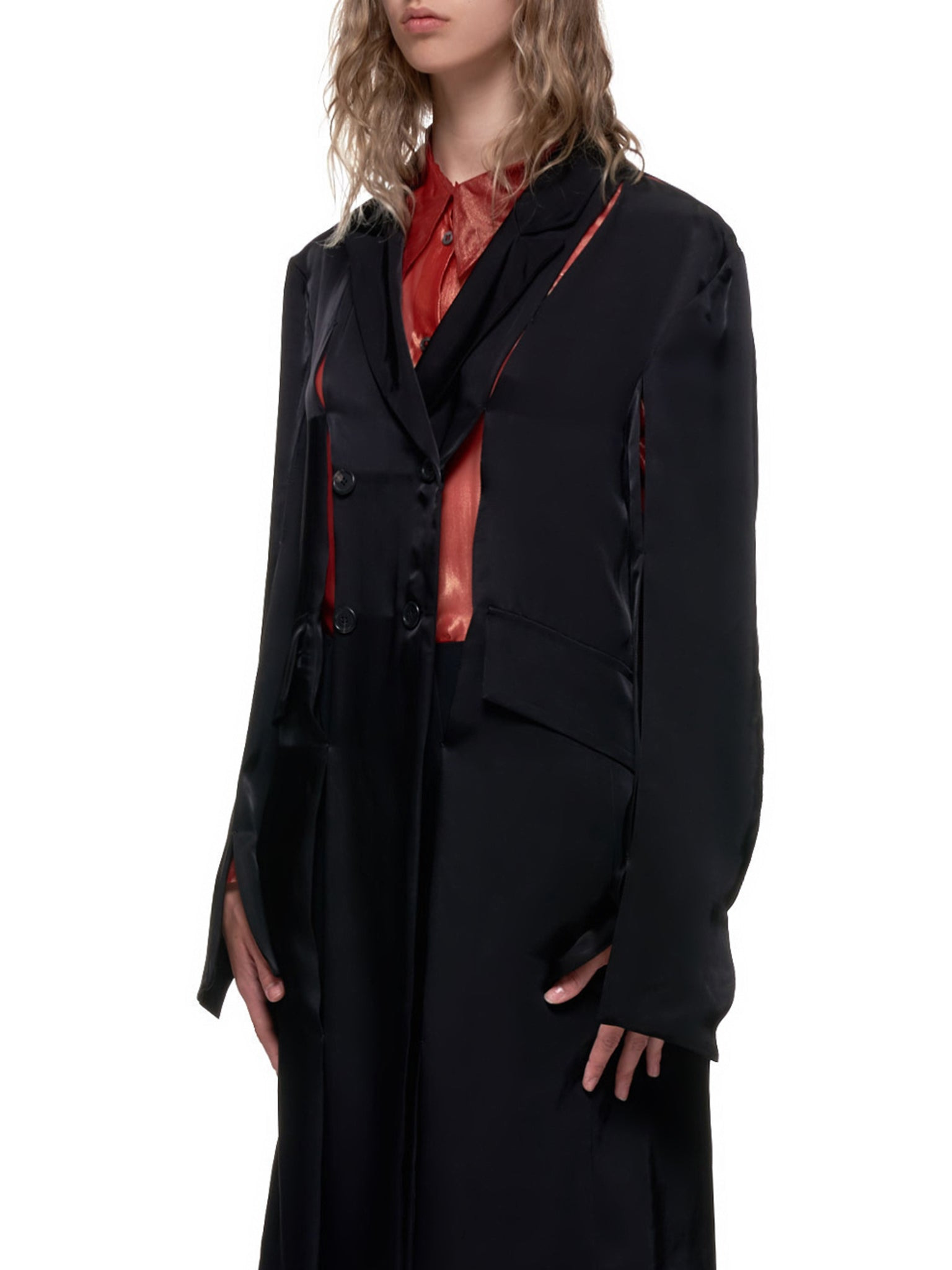 Satin Duster Coat - 4