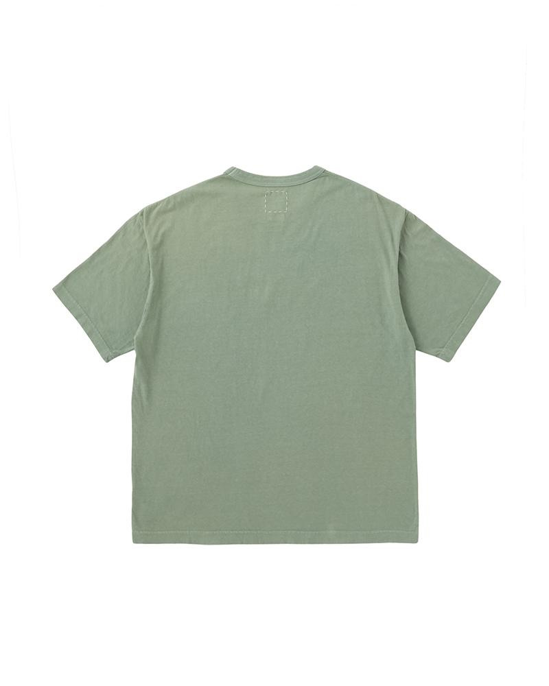 JUMBO TEE S/S DMGD LT.GREEN - 2