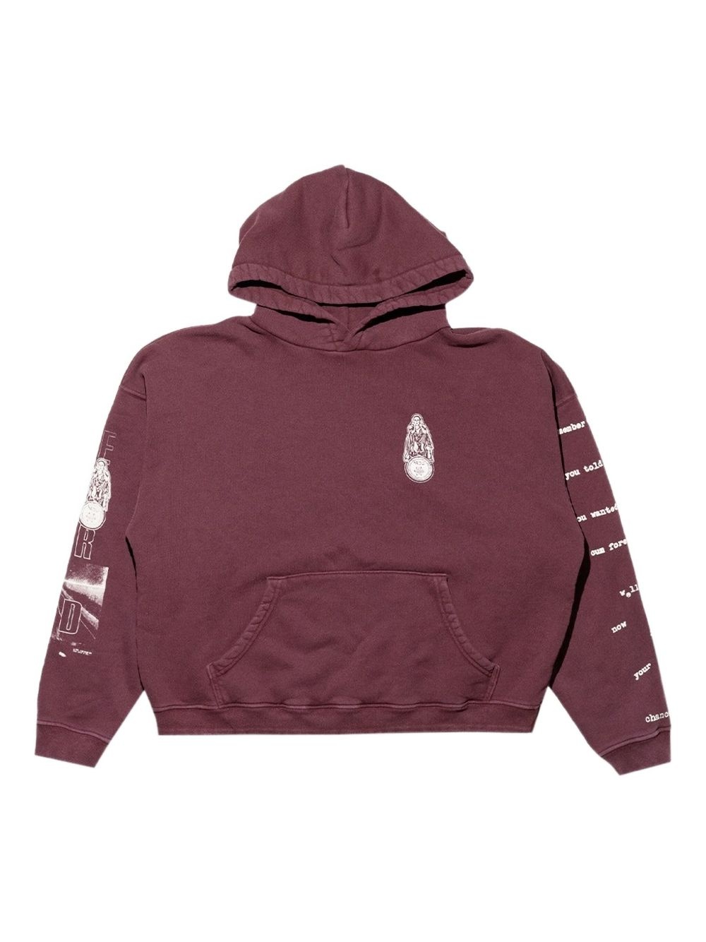 graphic-print hoodie - 1