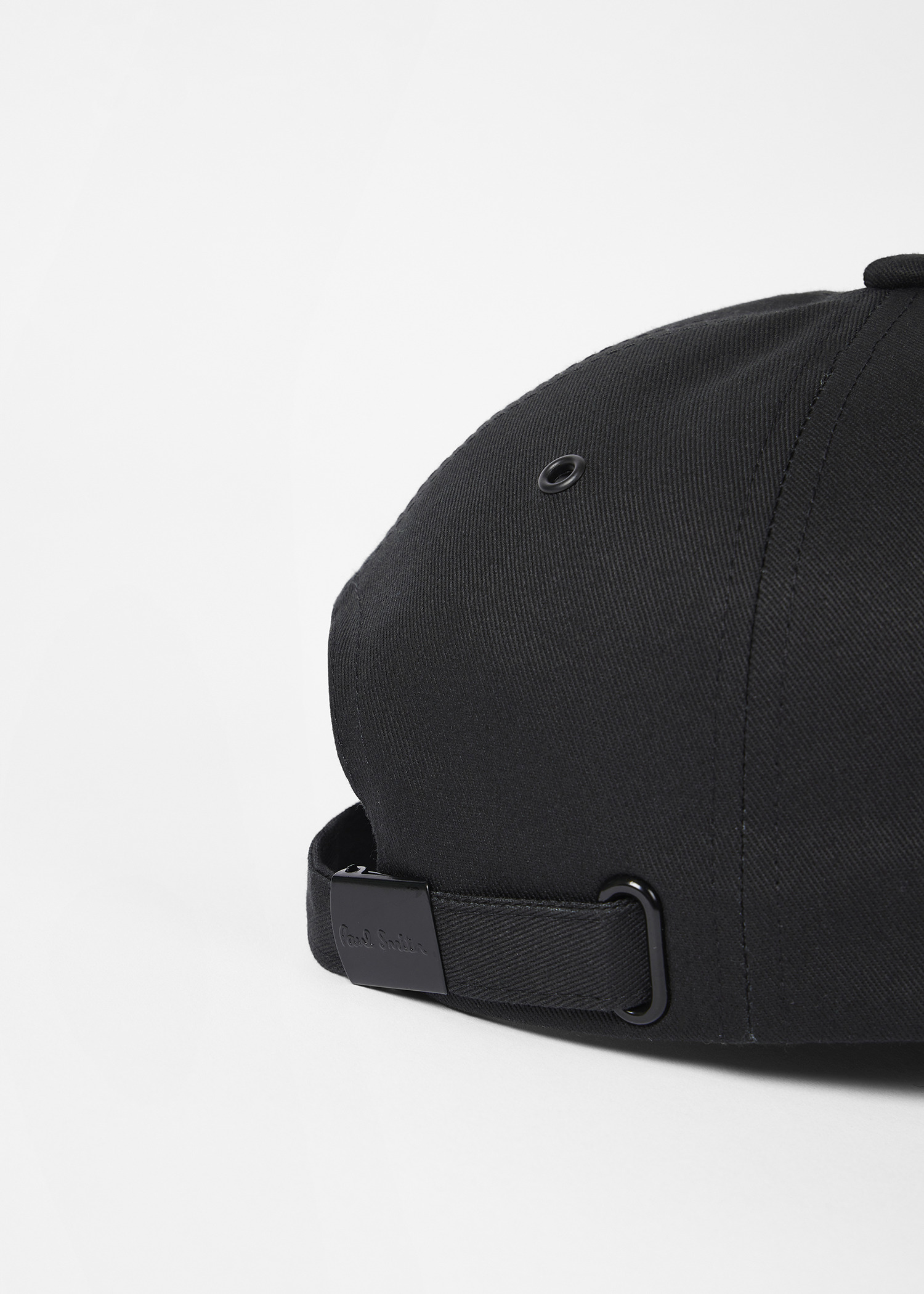 Paul Smith x Oasis - Black 'Signature Stripe' Logo Cap - 3