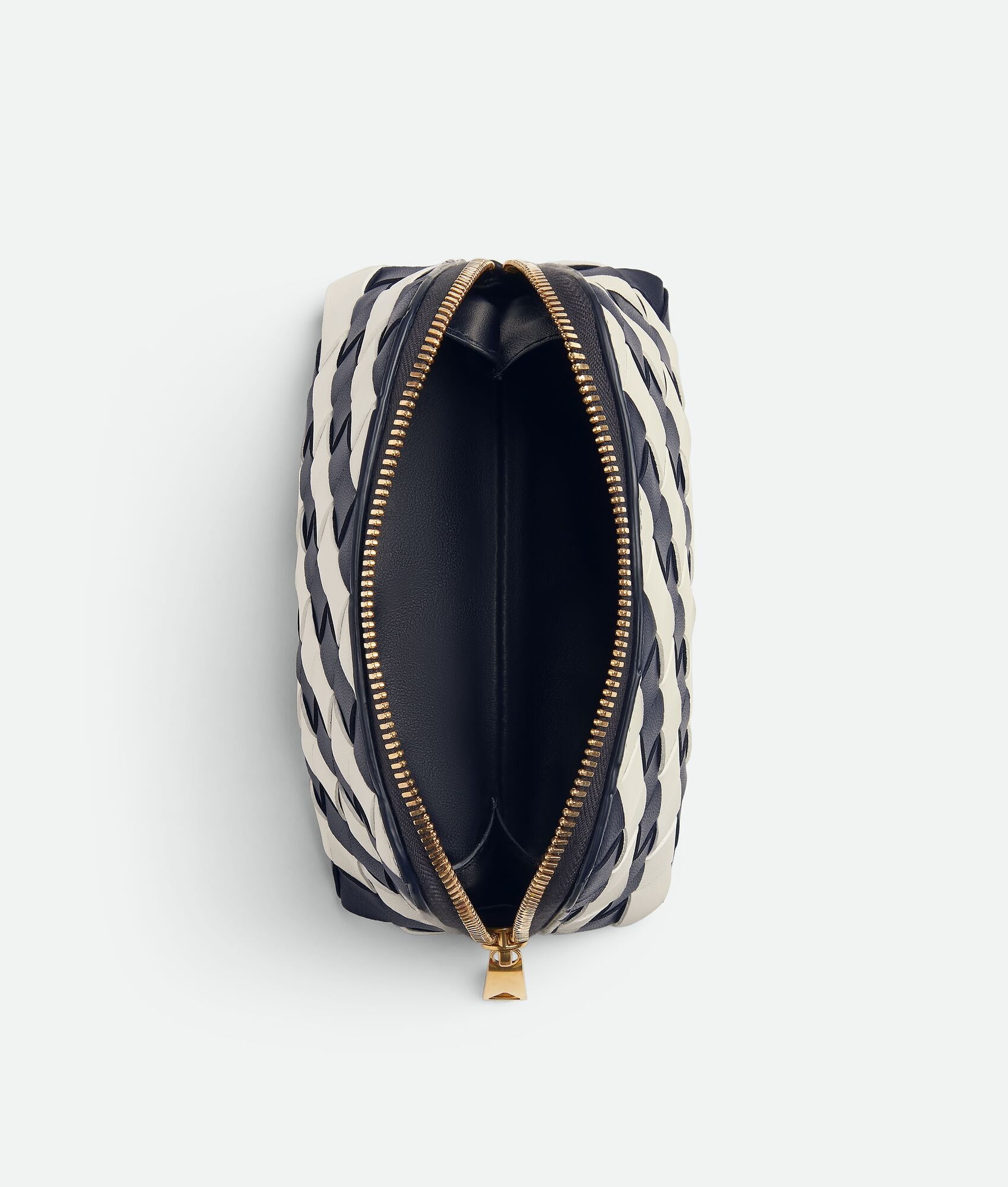 Intrecciato Small Half-Moon Beauty Pouch - 2