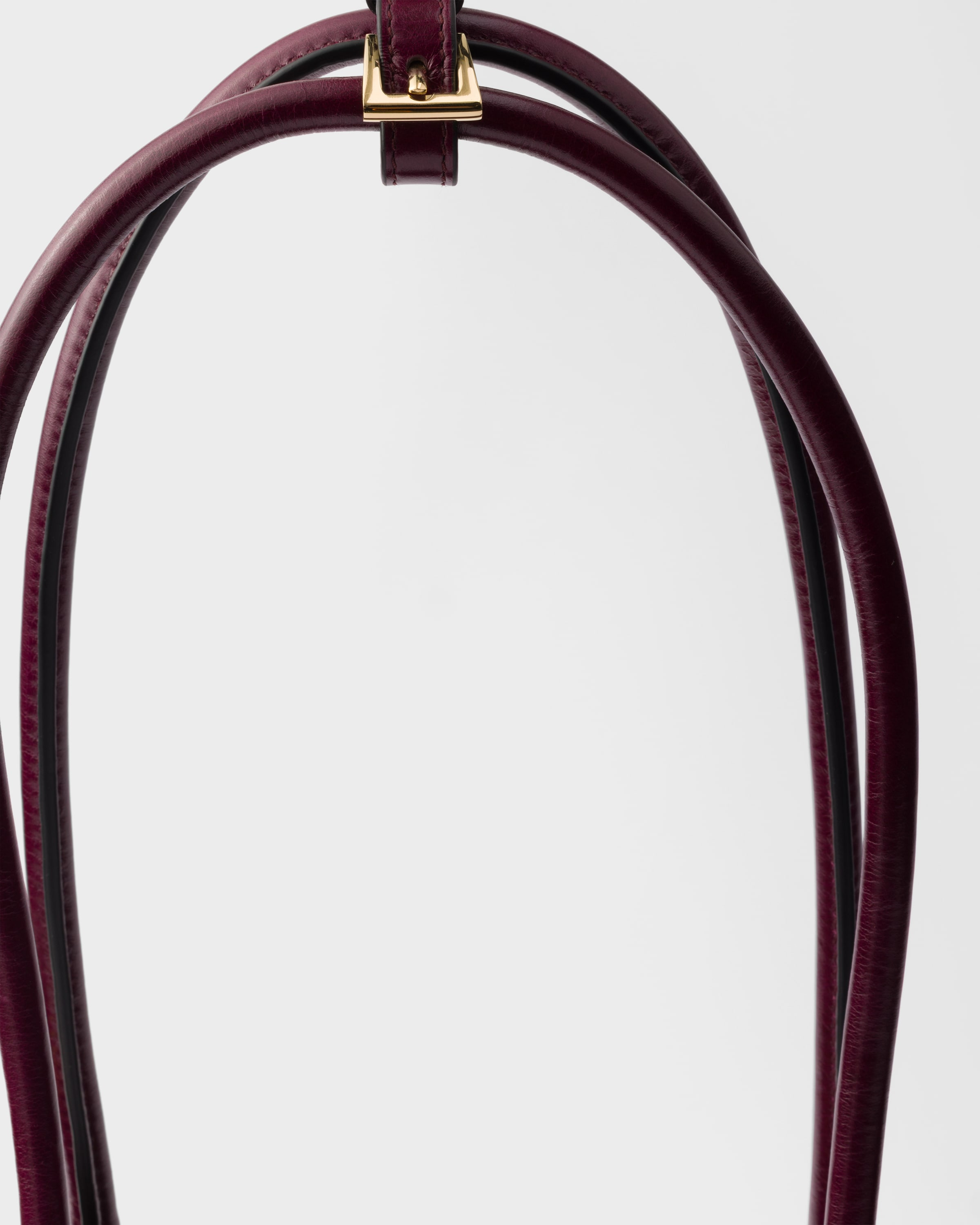 Prada Bonnie large leather handbag - 6