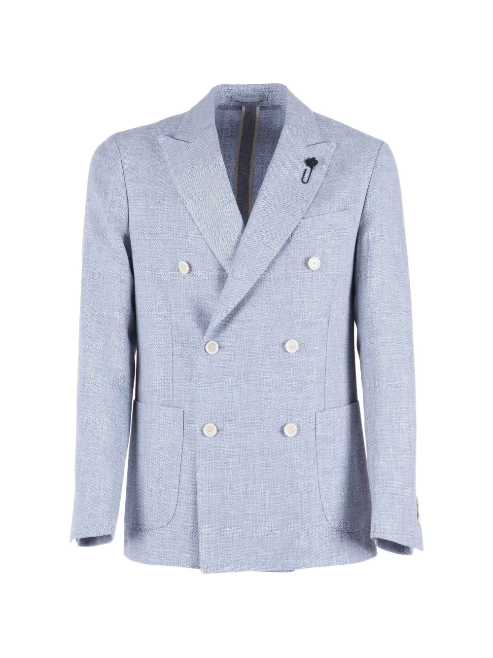 double-breasted blazer - 1