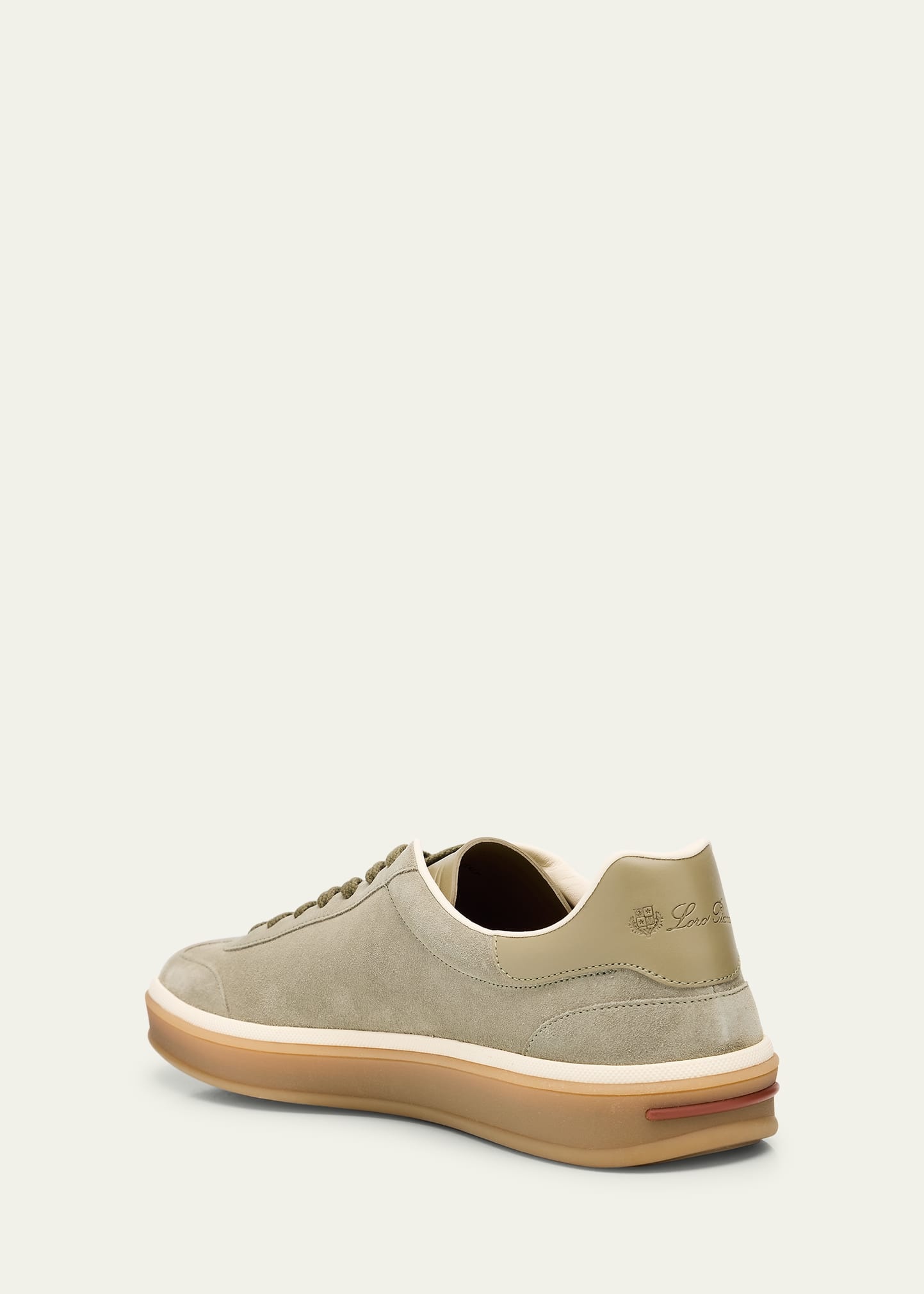 Men's Tennis Walk Suede Low-Top Sneakers - 4