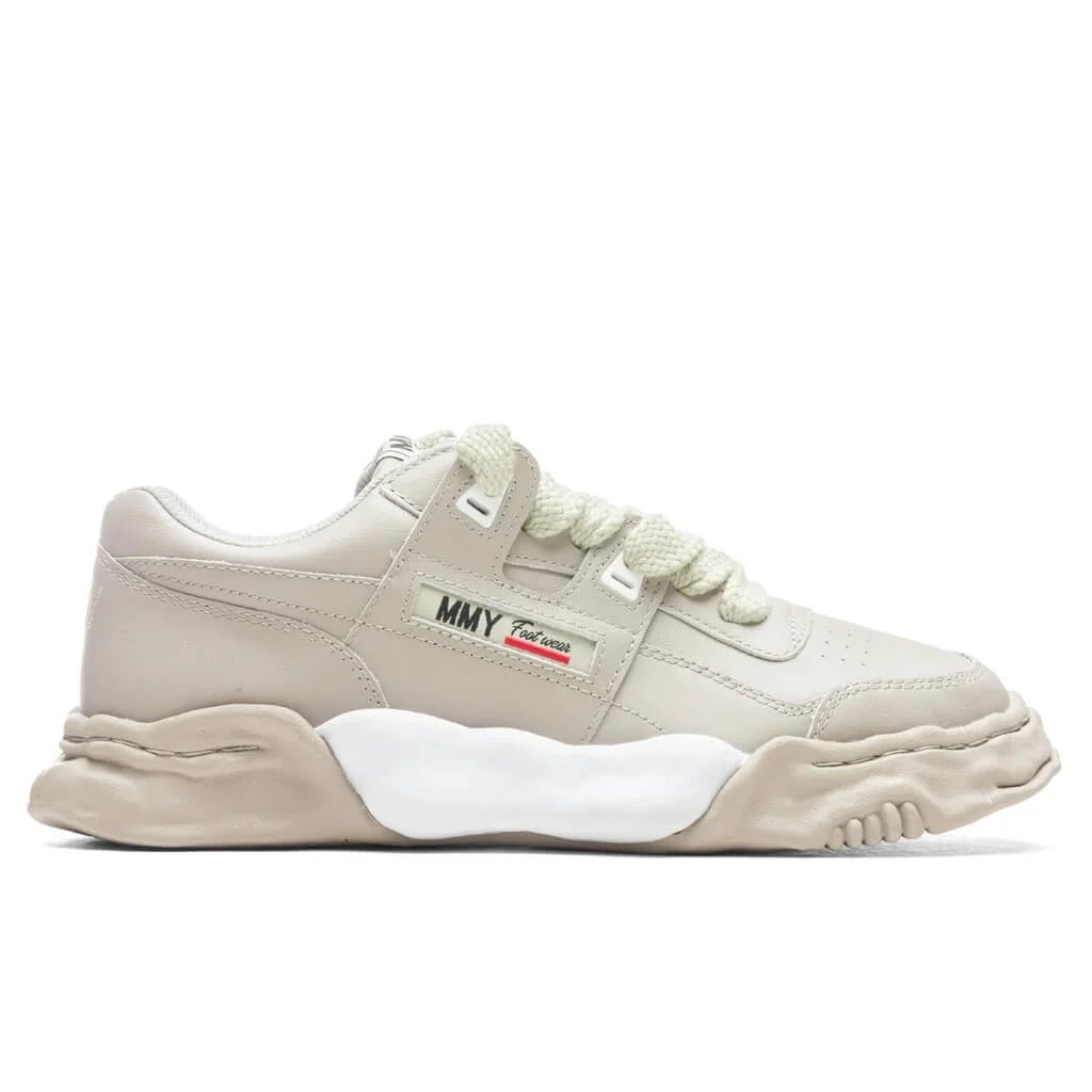 PARKER LOW OG SOLE LEATHER SNEAKER - GREY - 1