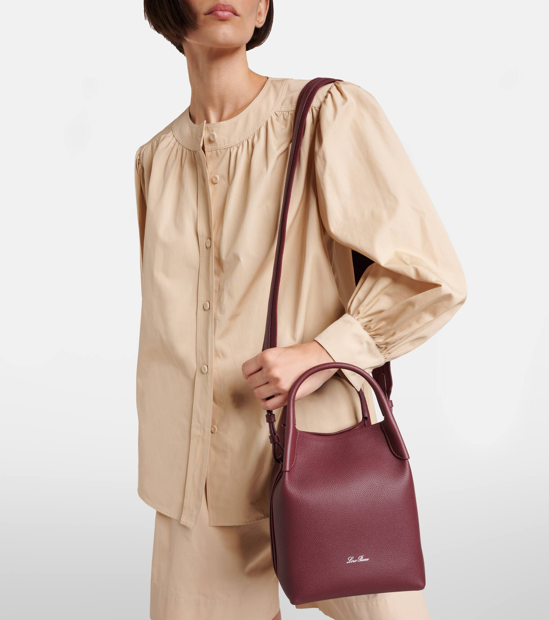 Bale Small leather bucket bag - 2